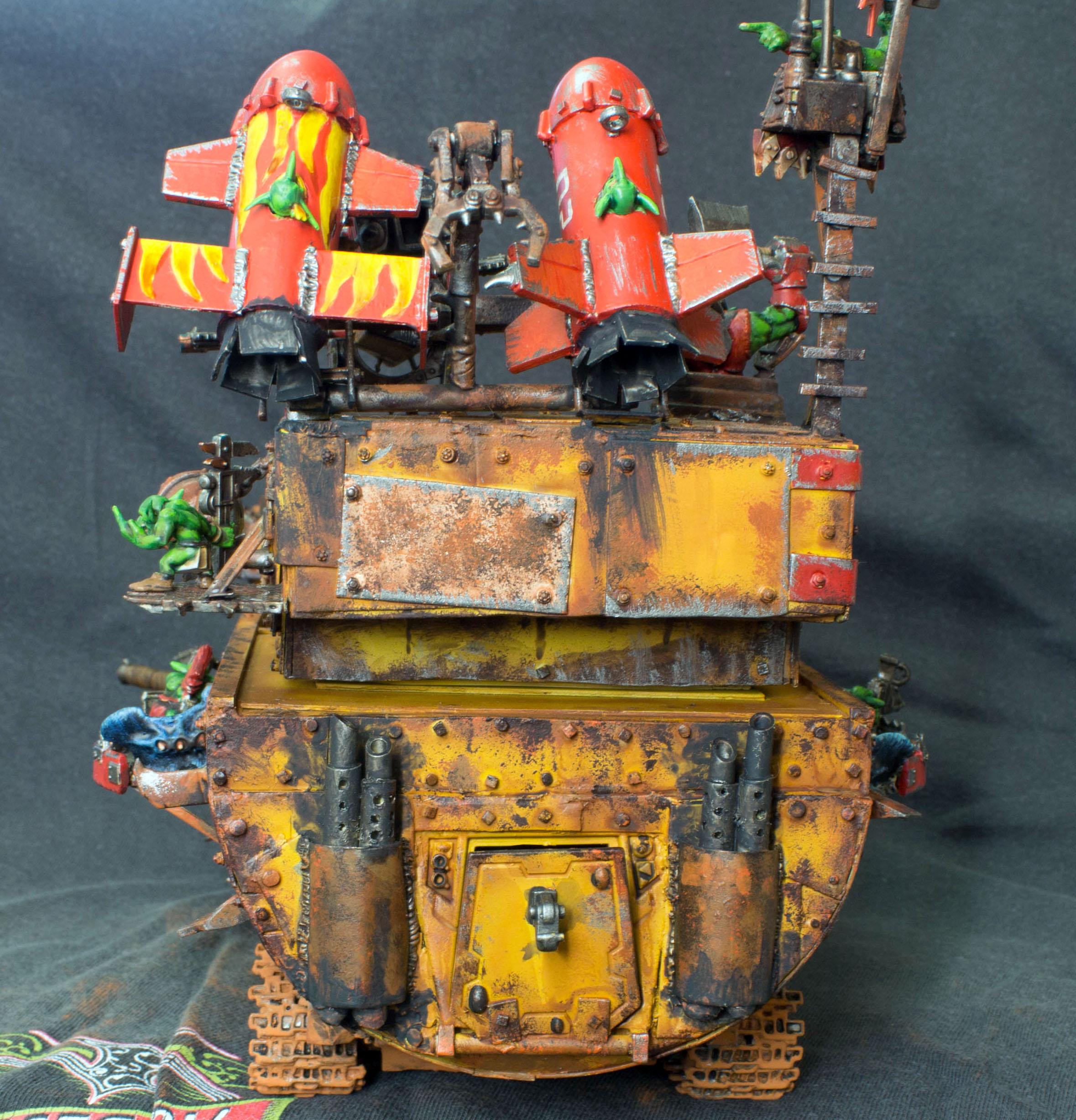 Battle Fortress, Orks, Scratch Build, Warhammer 40,000