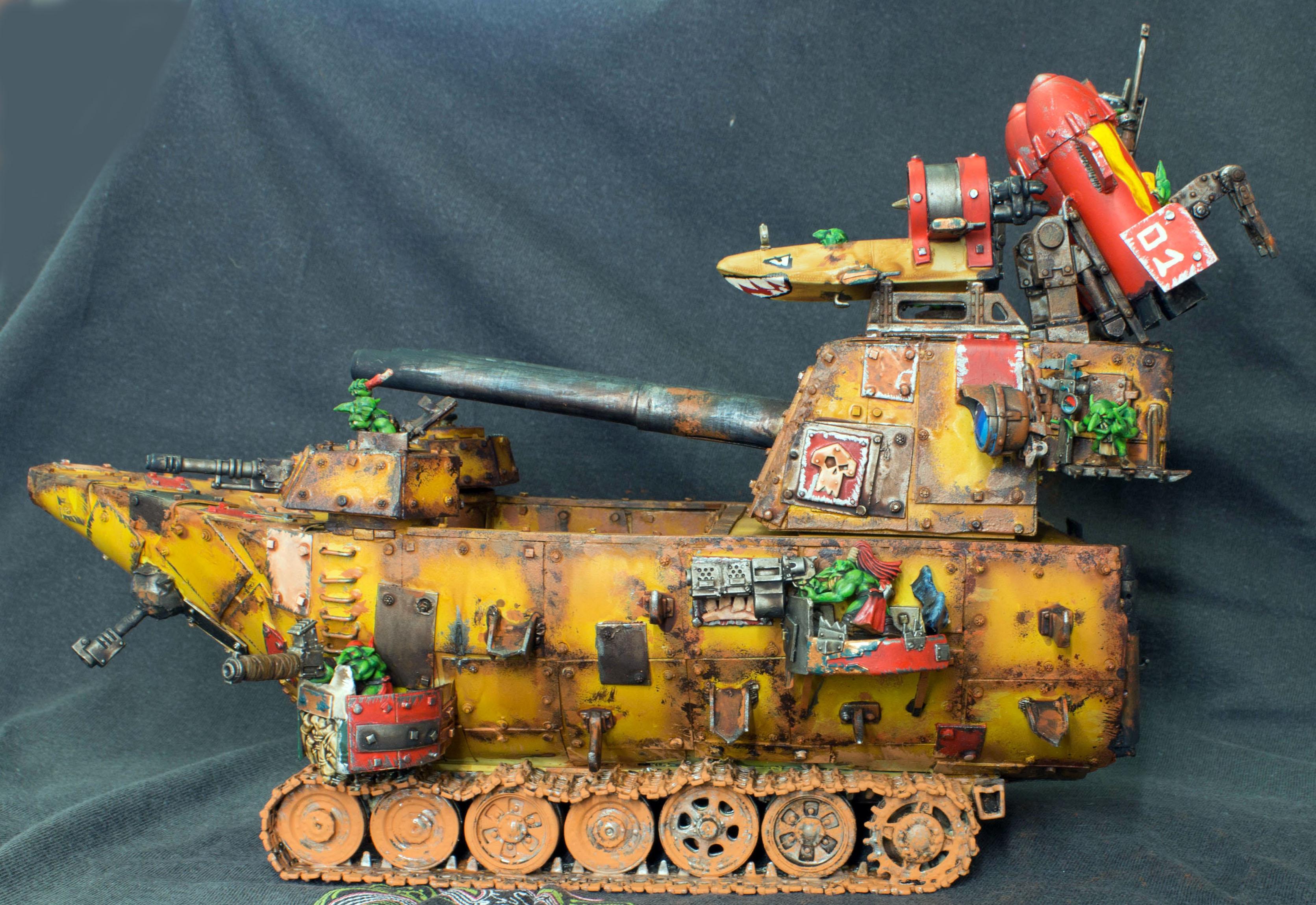 Battle Fortress, Orks, Scratch Build, Warhammer 40,000