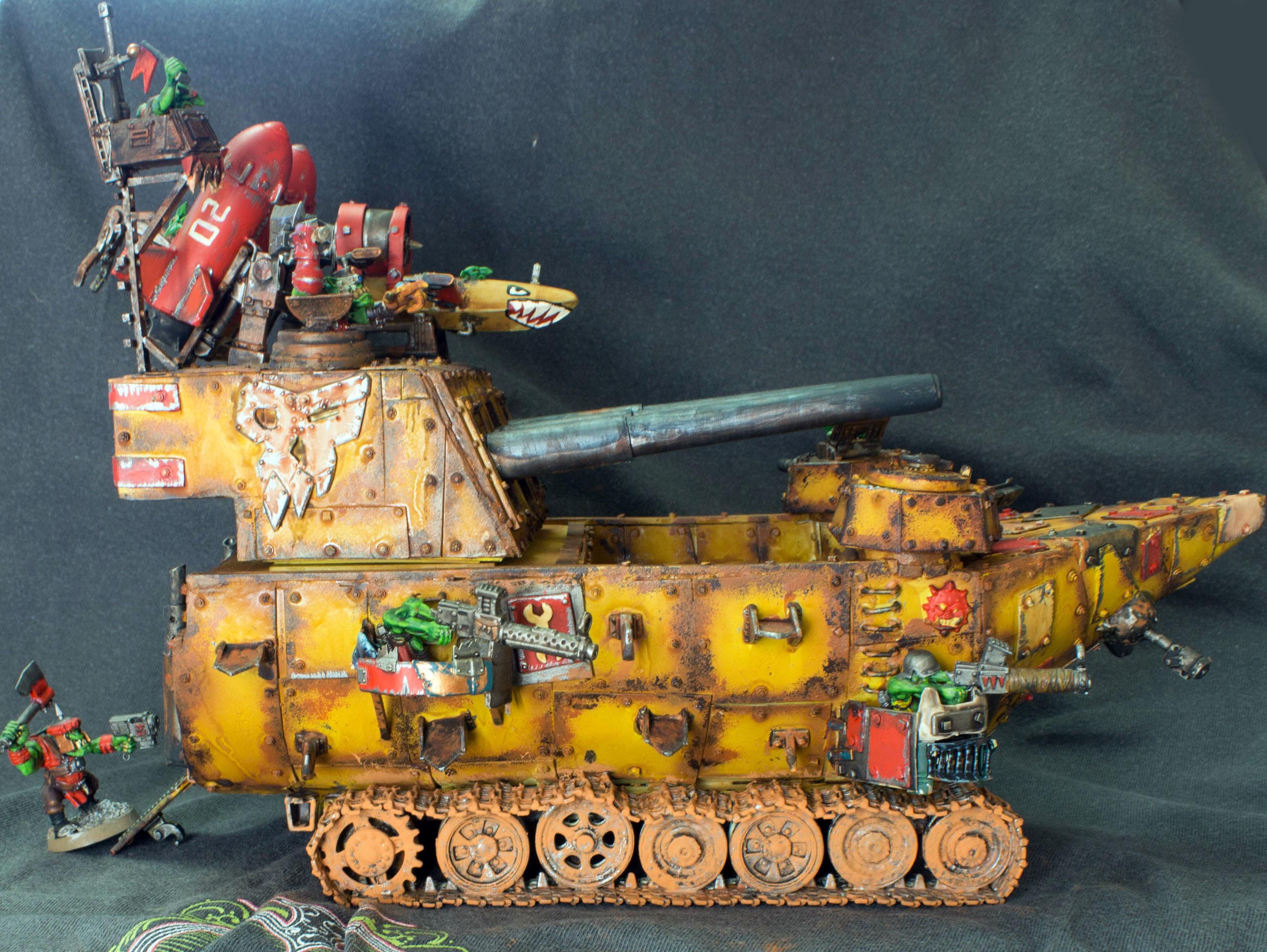 Battle Fortress, Orks, Scratch Build, Warhammer 40,000