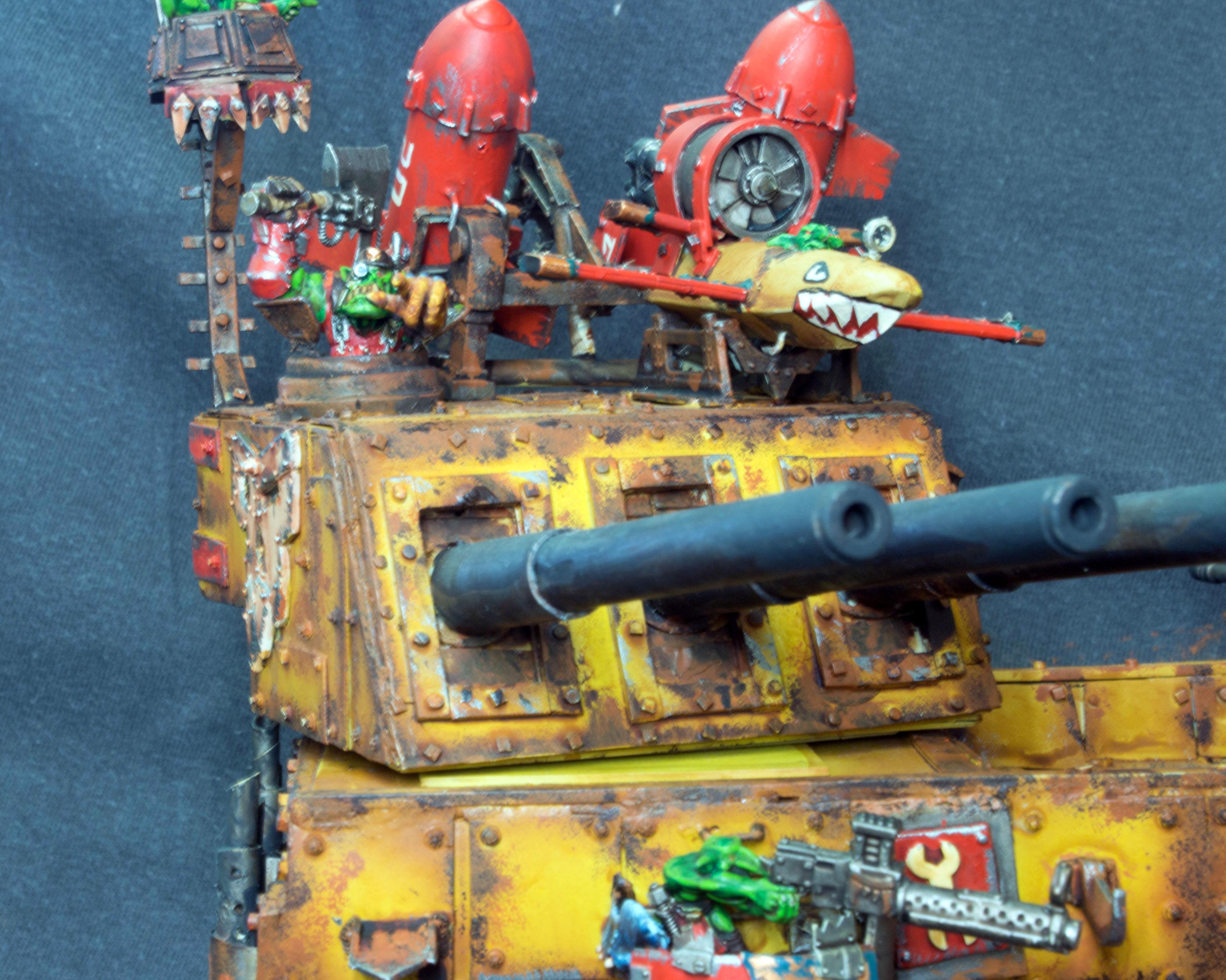 Battle Fortress, Orks, Scratch Build, Warhammer 40,000