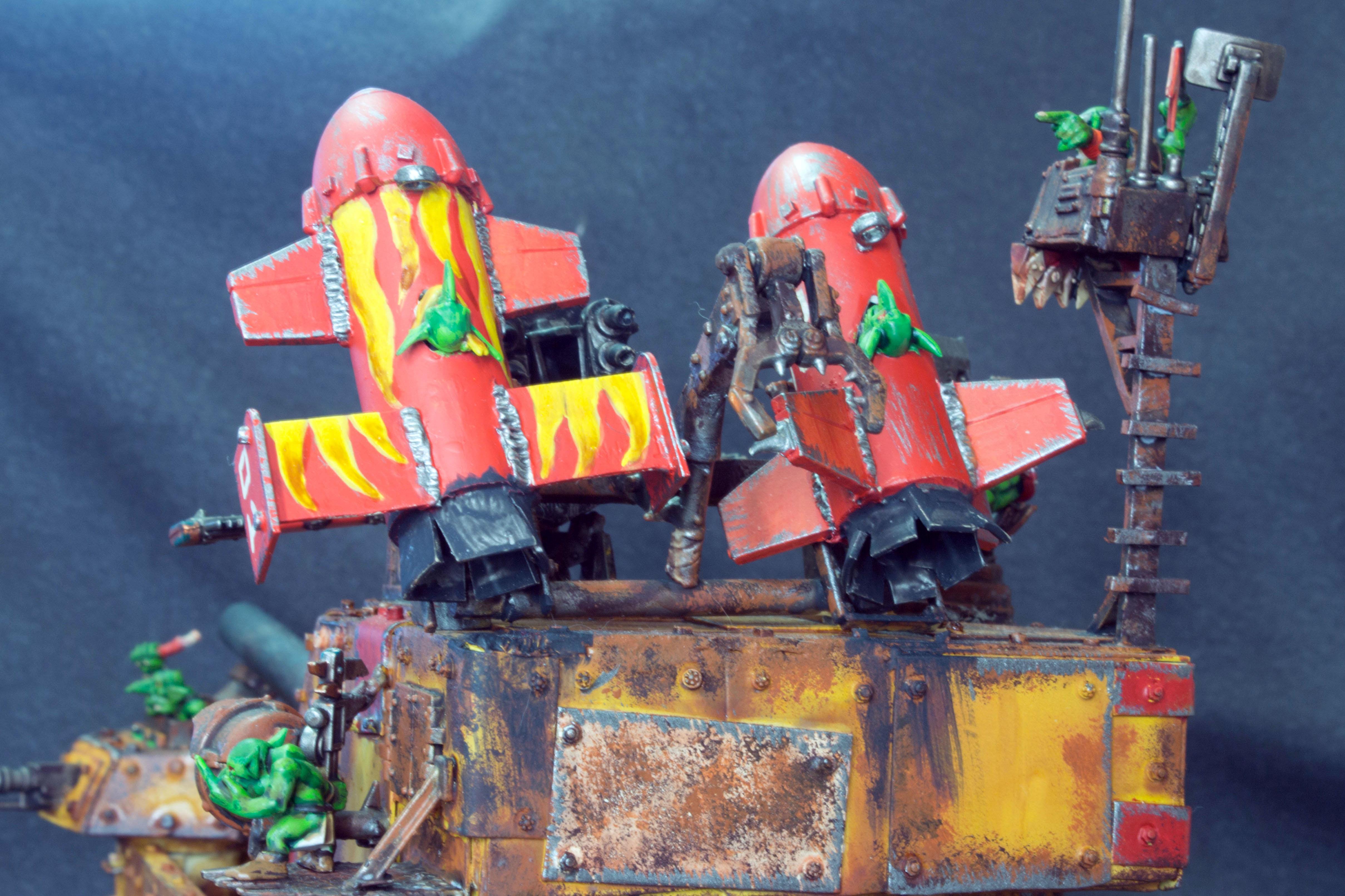 Battle Fortress, Orks, Scratch Build, Warhammer 40,000