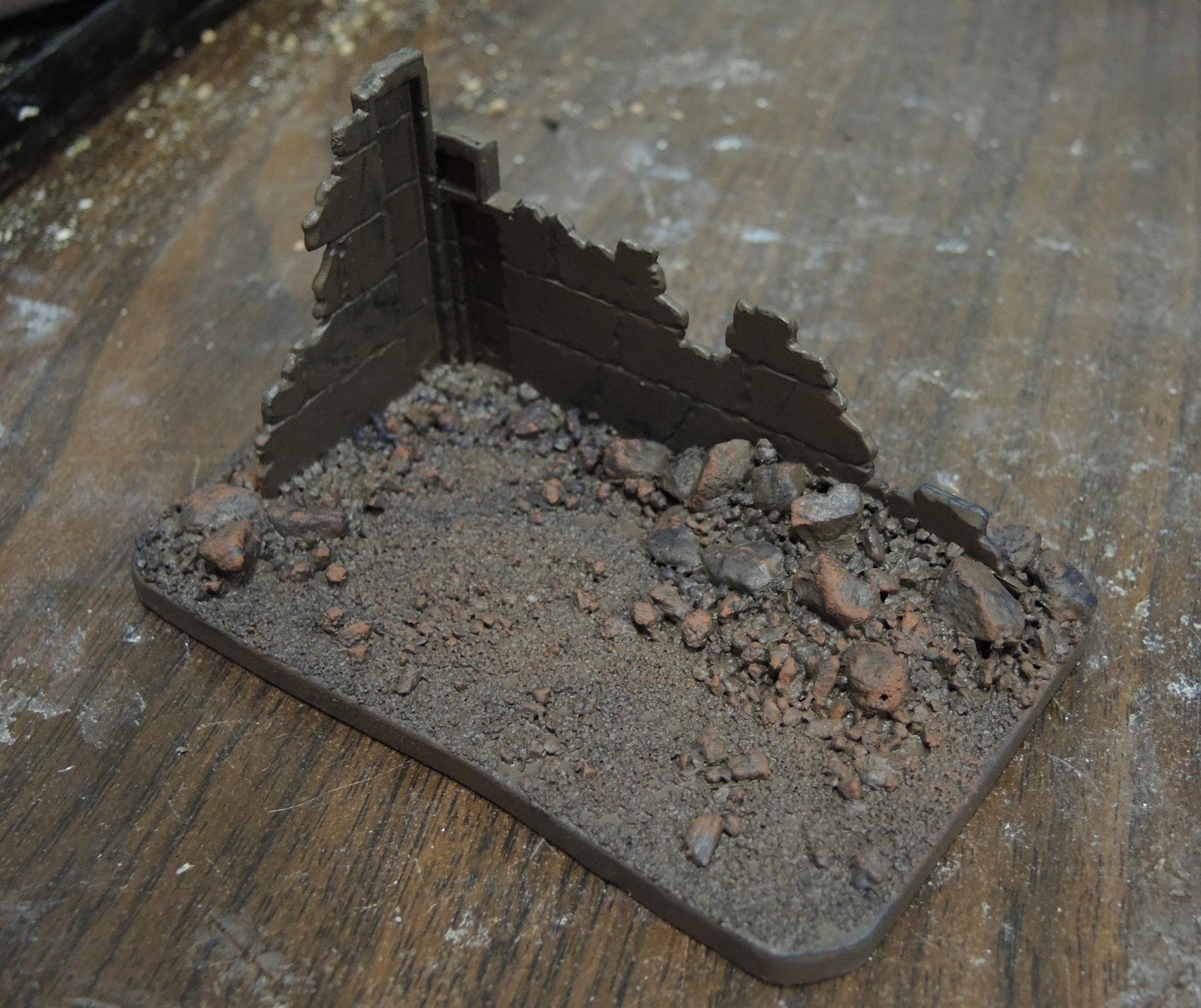 Commission, Commissioned, Game Table, Infinity, Ruins, Scratch Build, Terrain, Waaazag, Warhammer 40,000, Work In Progress