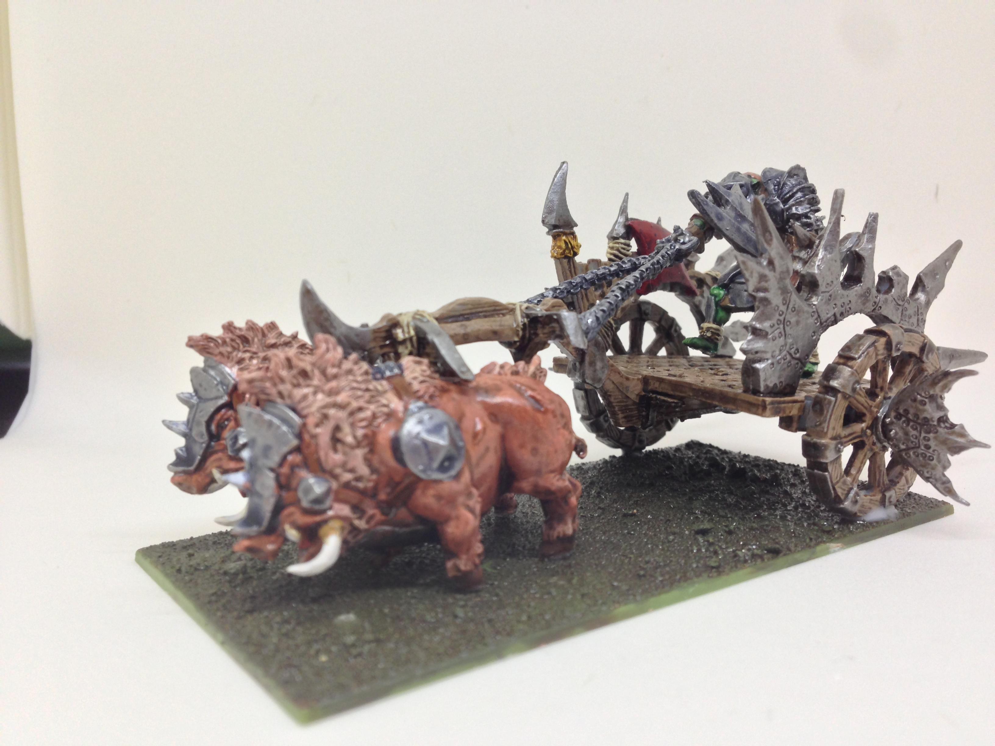 Chariot, Mantic, Orcs, Restic