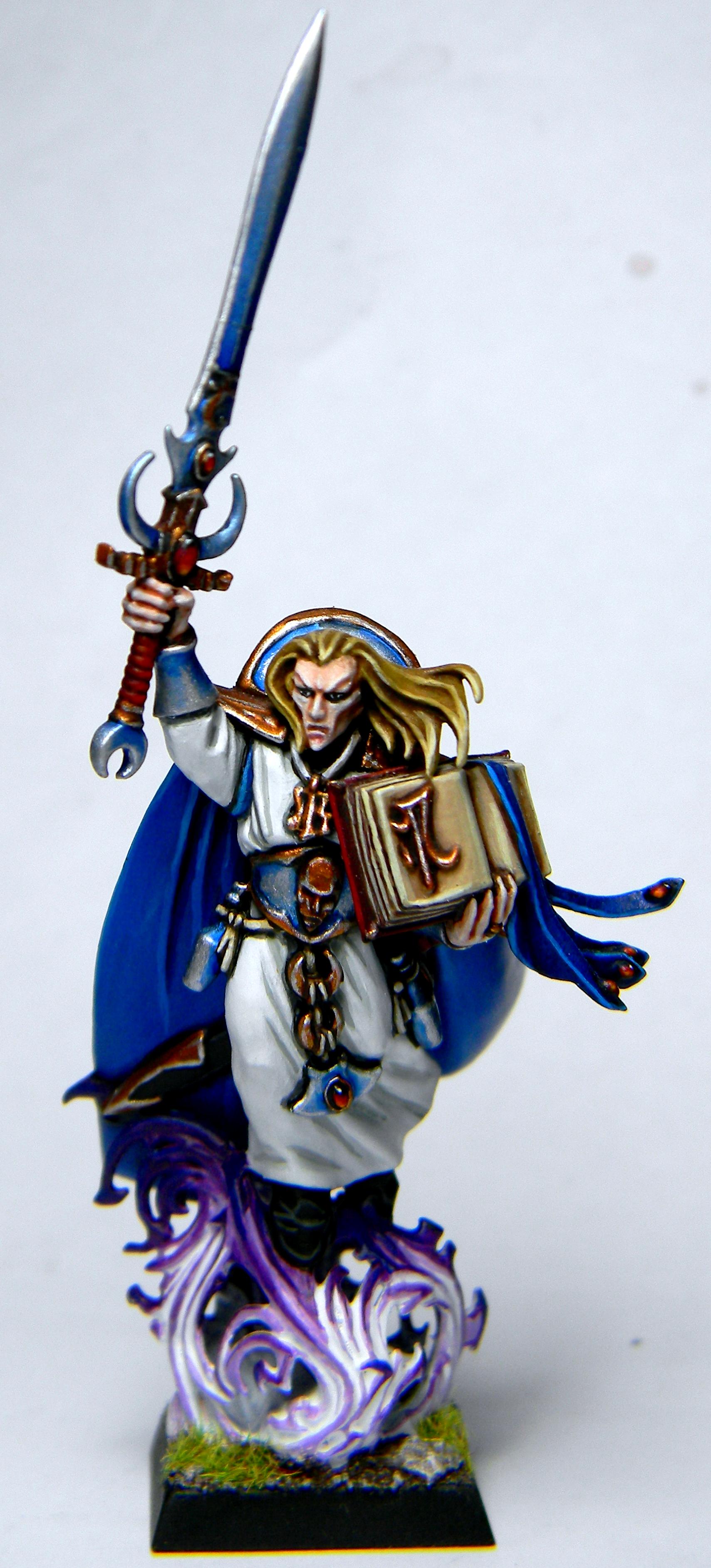Conversion, High Elves, Island Of Blood, Loremaster, Mage, Warhammer Fantasy, Wizard
