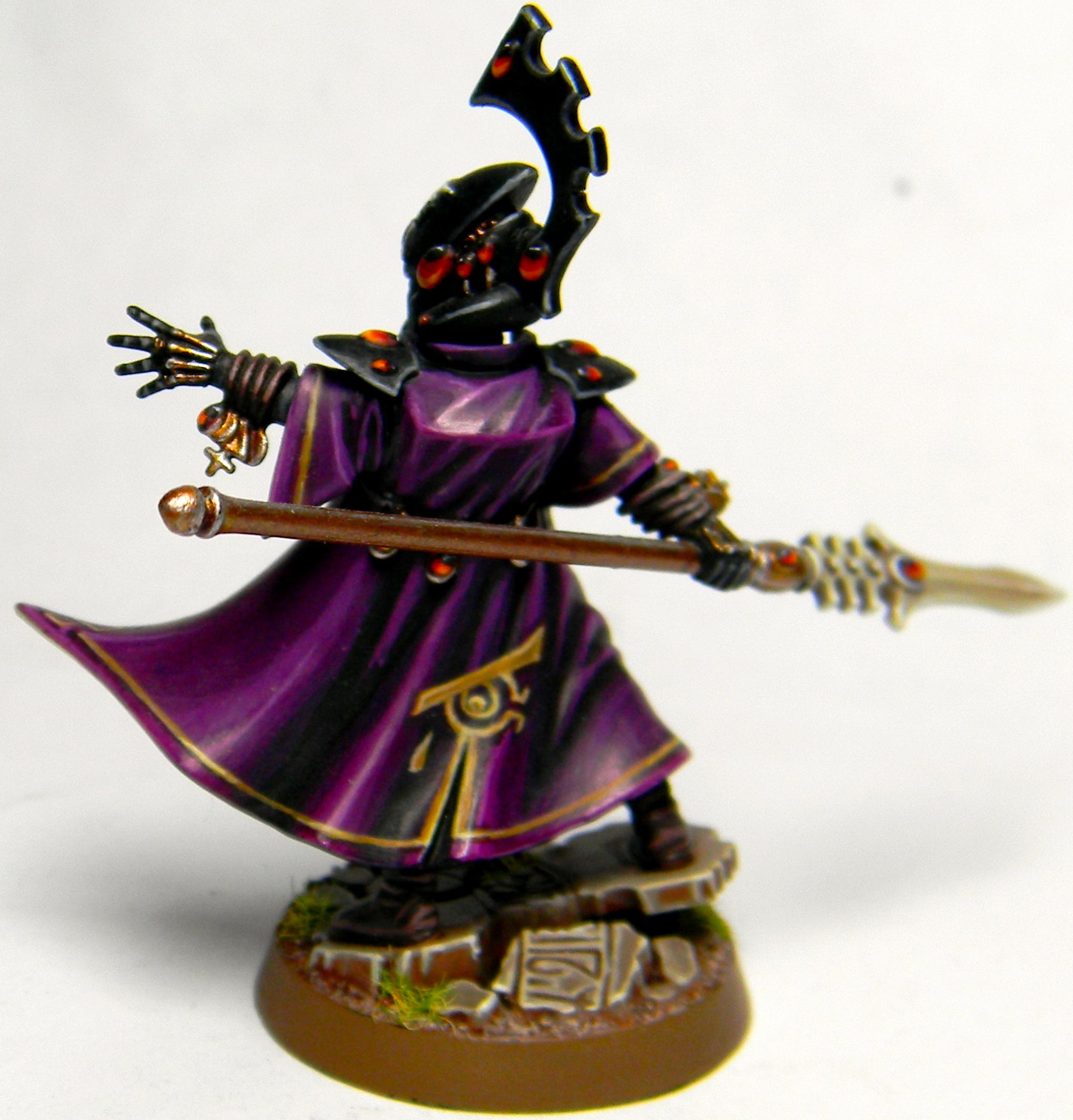 Eldar, Farseer, Psycker, Ulthwe, Warhammer 40,000, Warlock