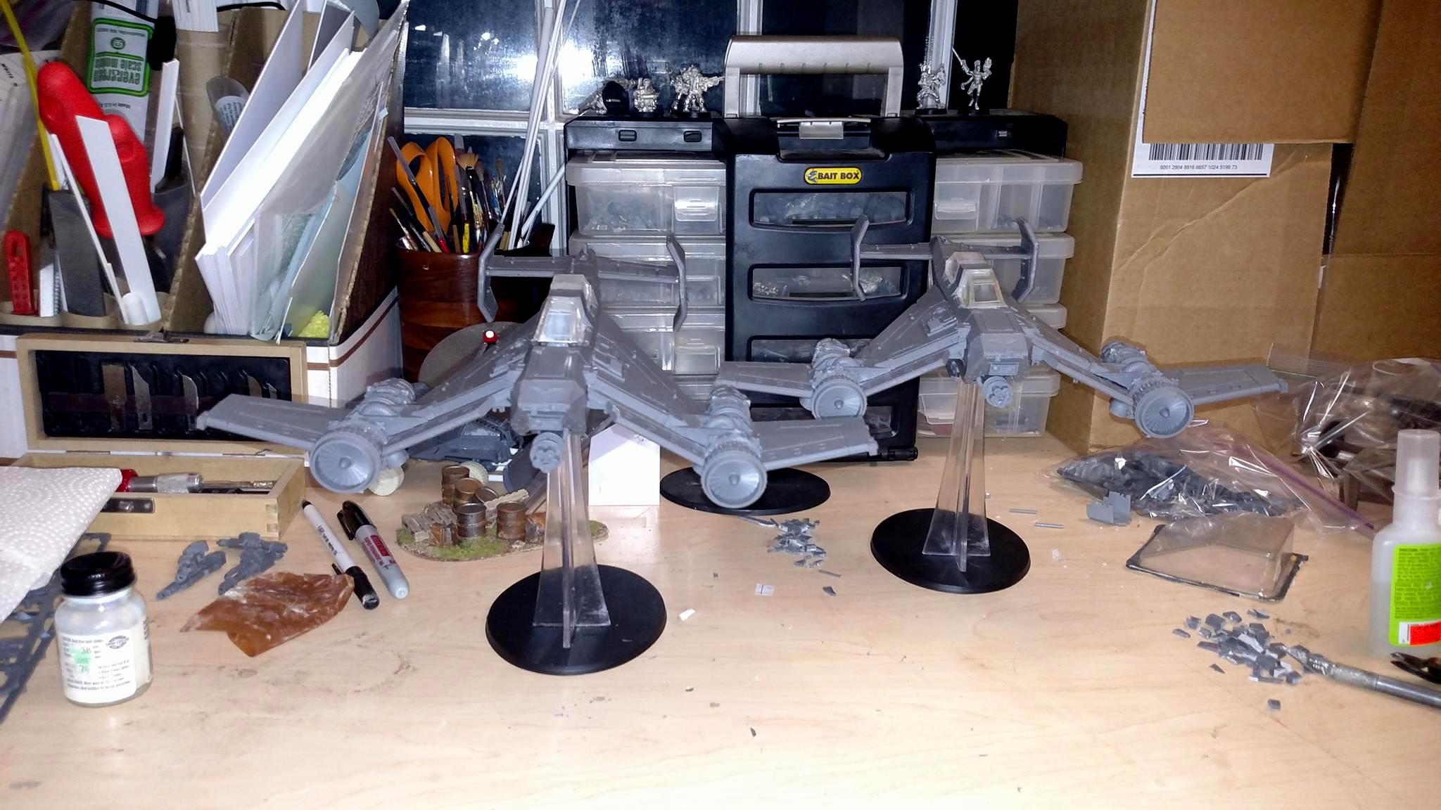 Avenger Strike Fighter, Imperial Navy, Work In Progress