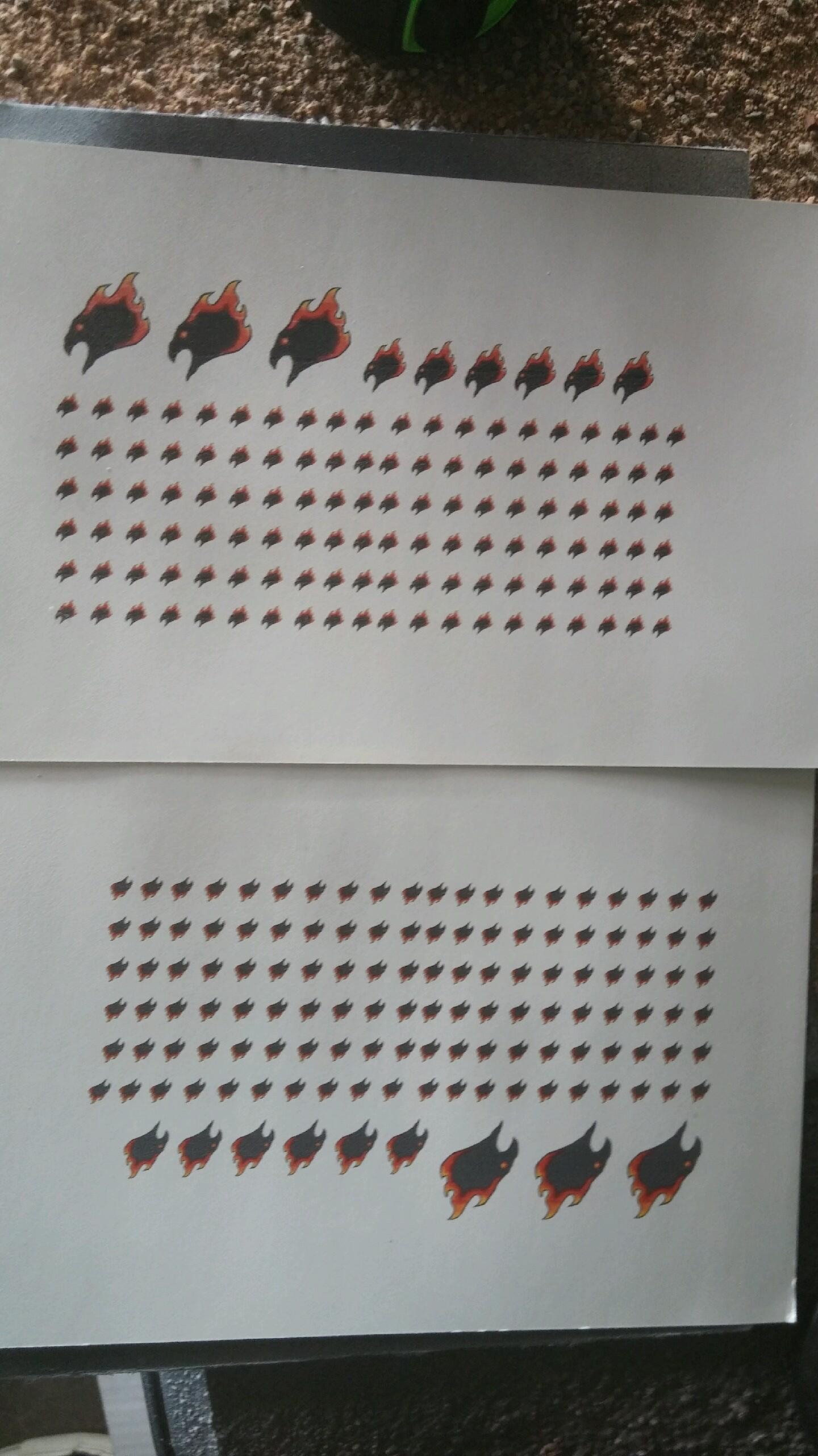 First Transfer Prints(not great)
