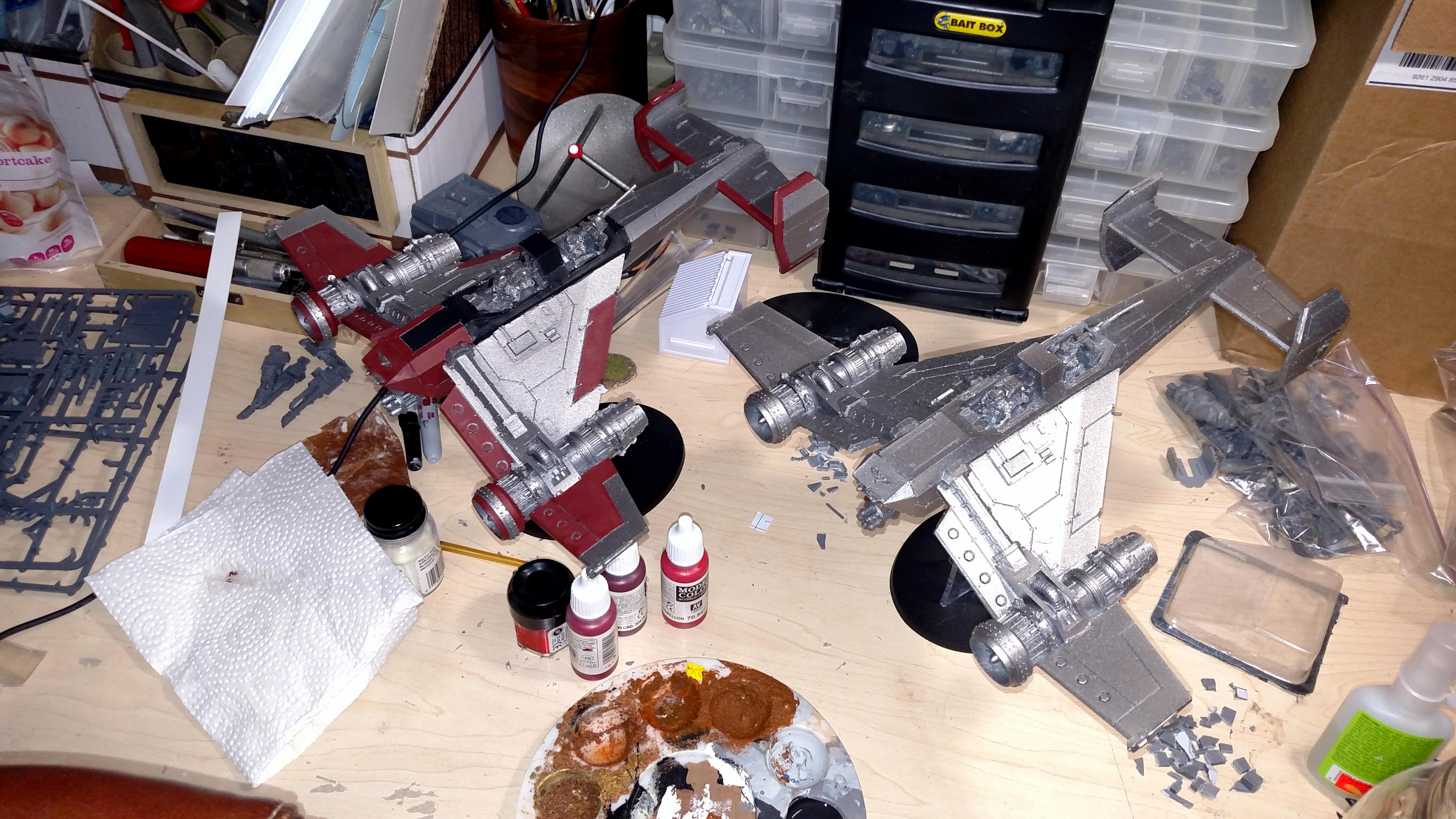 Avenger Strike Fighter, Imperial Navy, Work In Progress
