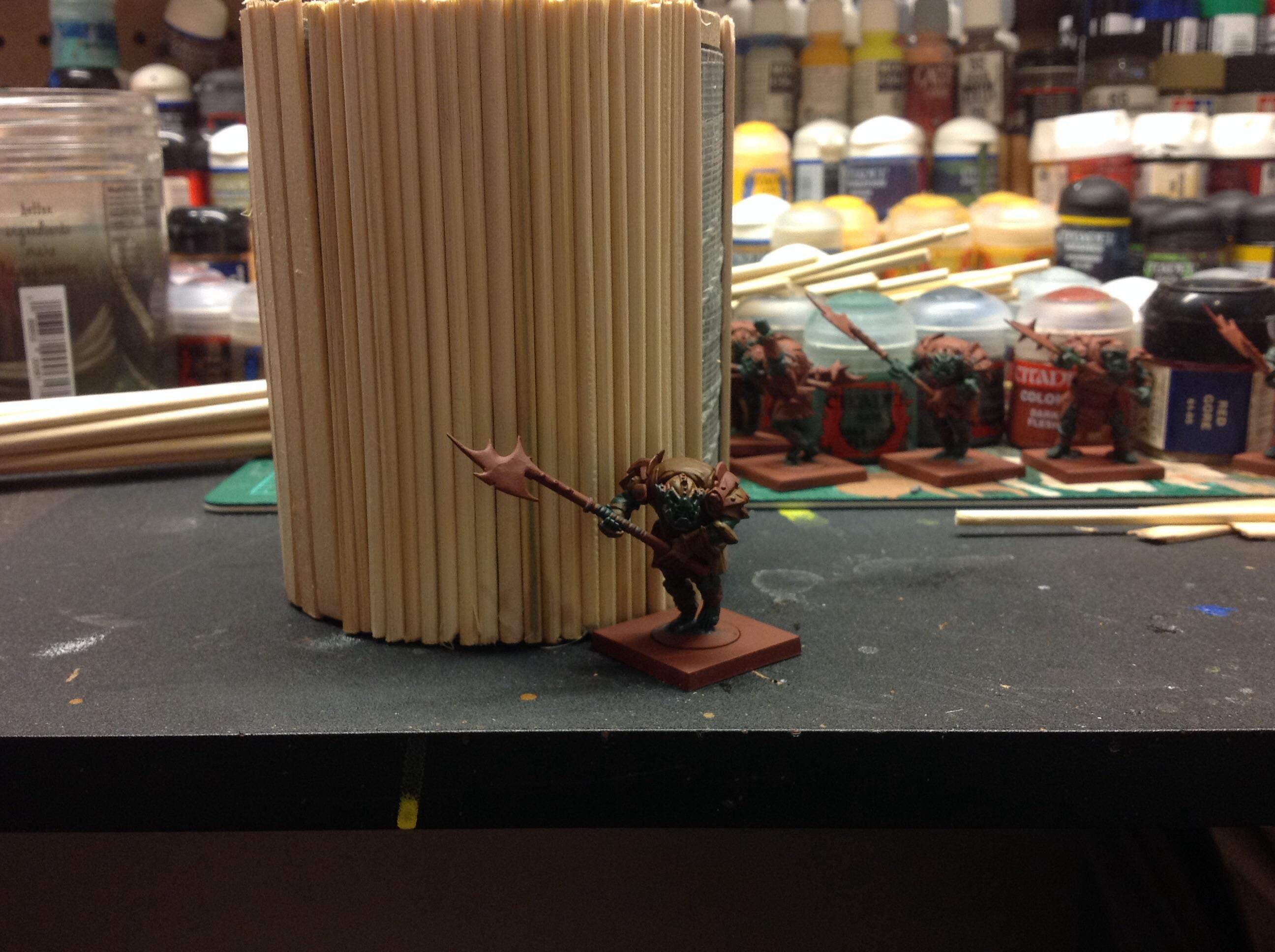 Pole post