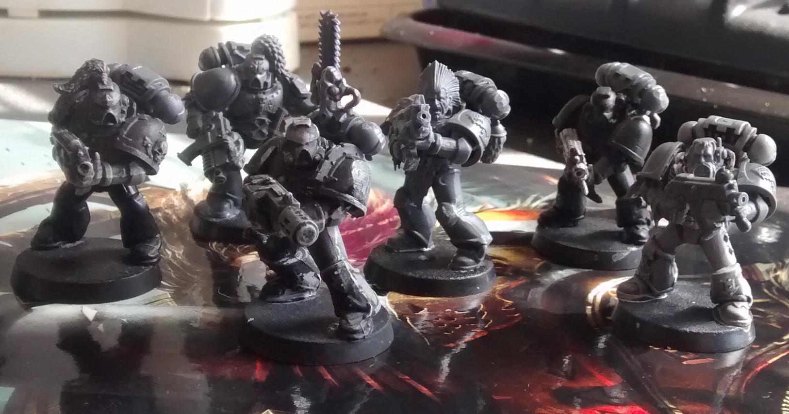 The final(?) Grey Hunter pack. These ones will go in a Razorback