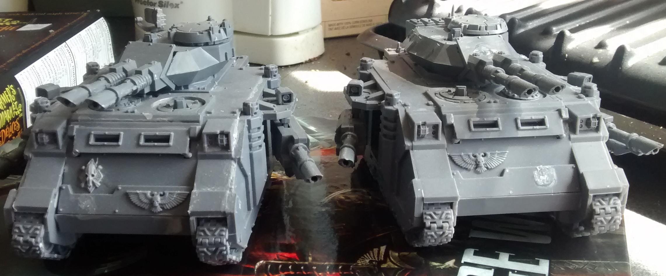 Twin Predator Annihilators help against enemy armour