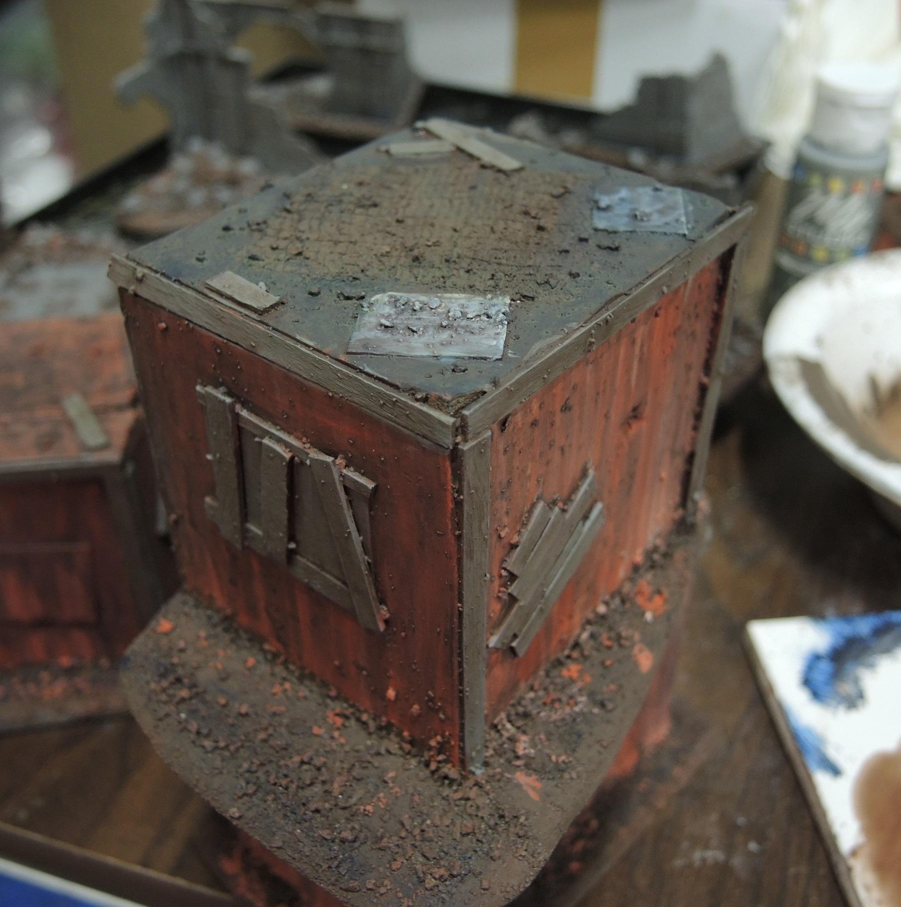 Commission, Infinity, Pip, Shanty, Terrain, Waaazag, Warhammer 40,000, Work In Progress