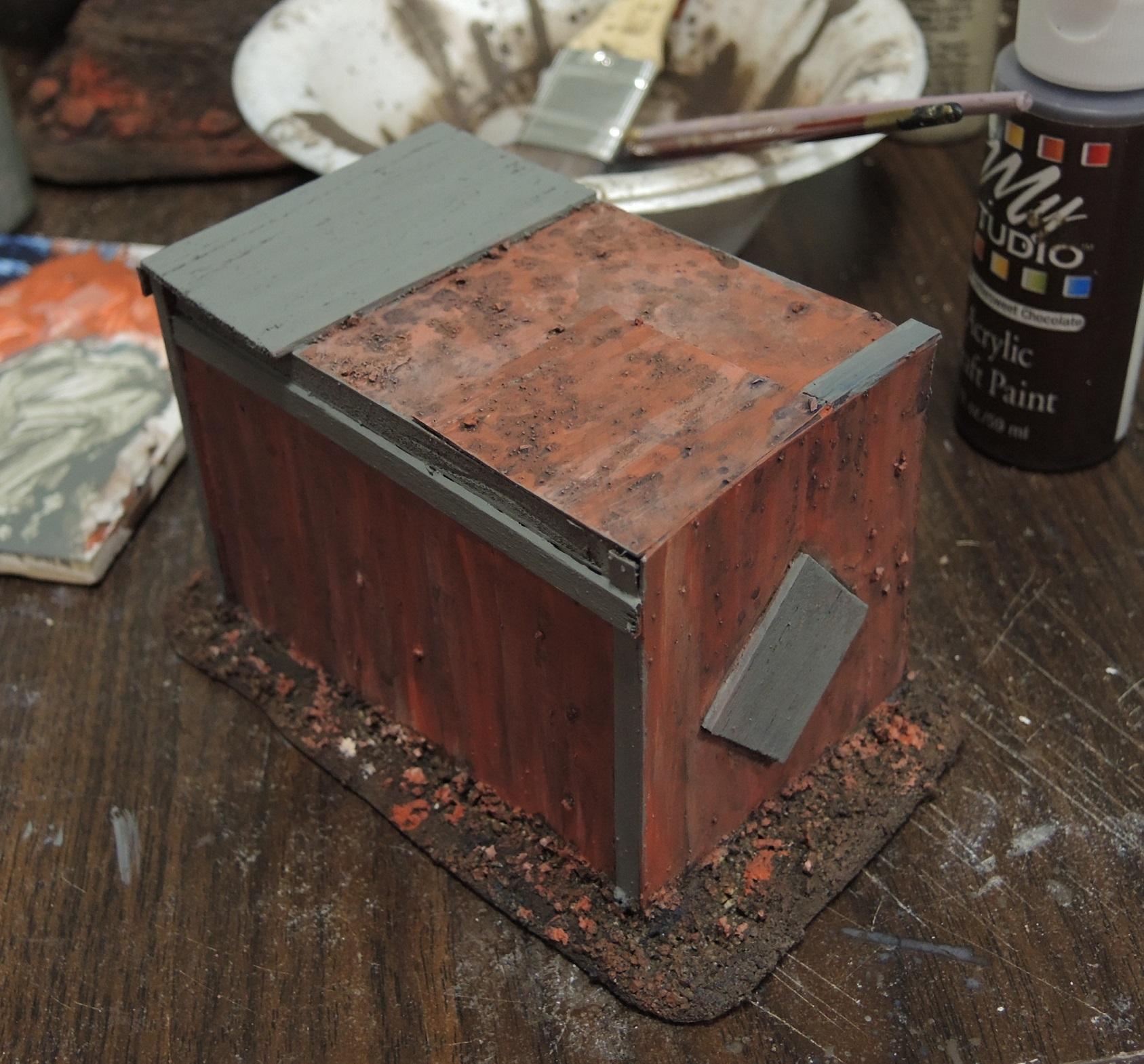 Commission, Infinity, Pip, Shanty, Terrain, Tutorial, Waaazag, Warhammer 40,000, Work In Progress