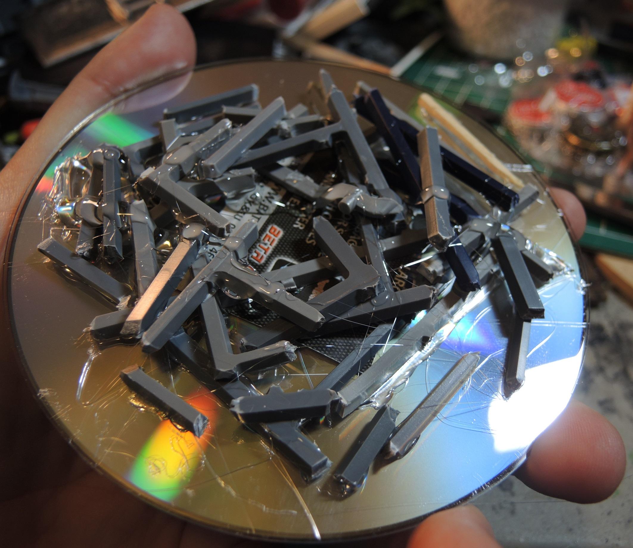 Cd, Commission, Hills, Infinity, Pip, Sprue, Terrain, Waaazag, Warhammer 40,000, Work In Progress