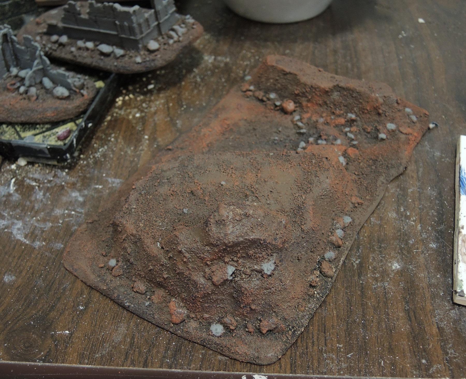 Cd, Commission, Hills, Infinity, Pip, Sprue, Terrain, Waaazag, Warhammer 40,000, Work In Progress