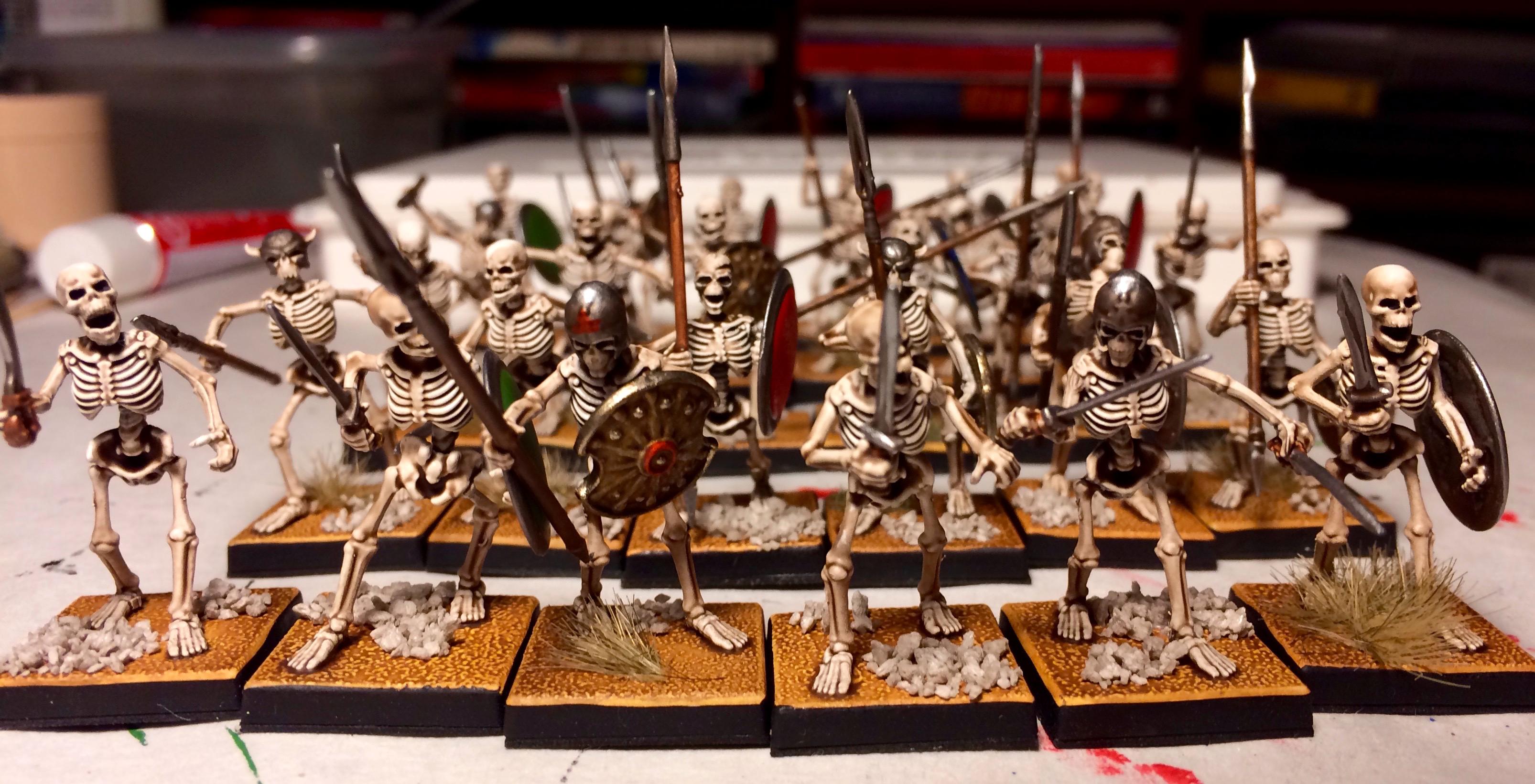 Skeletons, Wargames Factory Skeletons