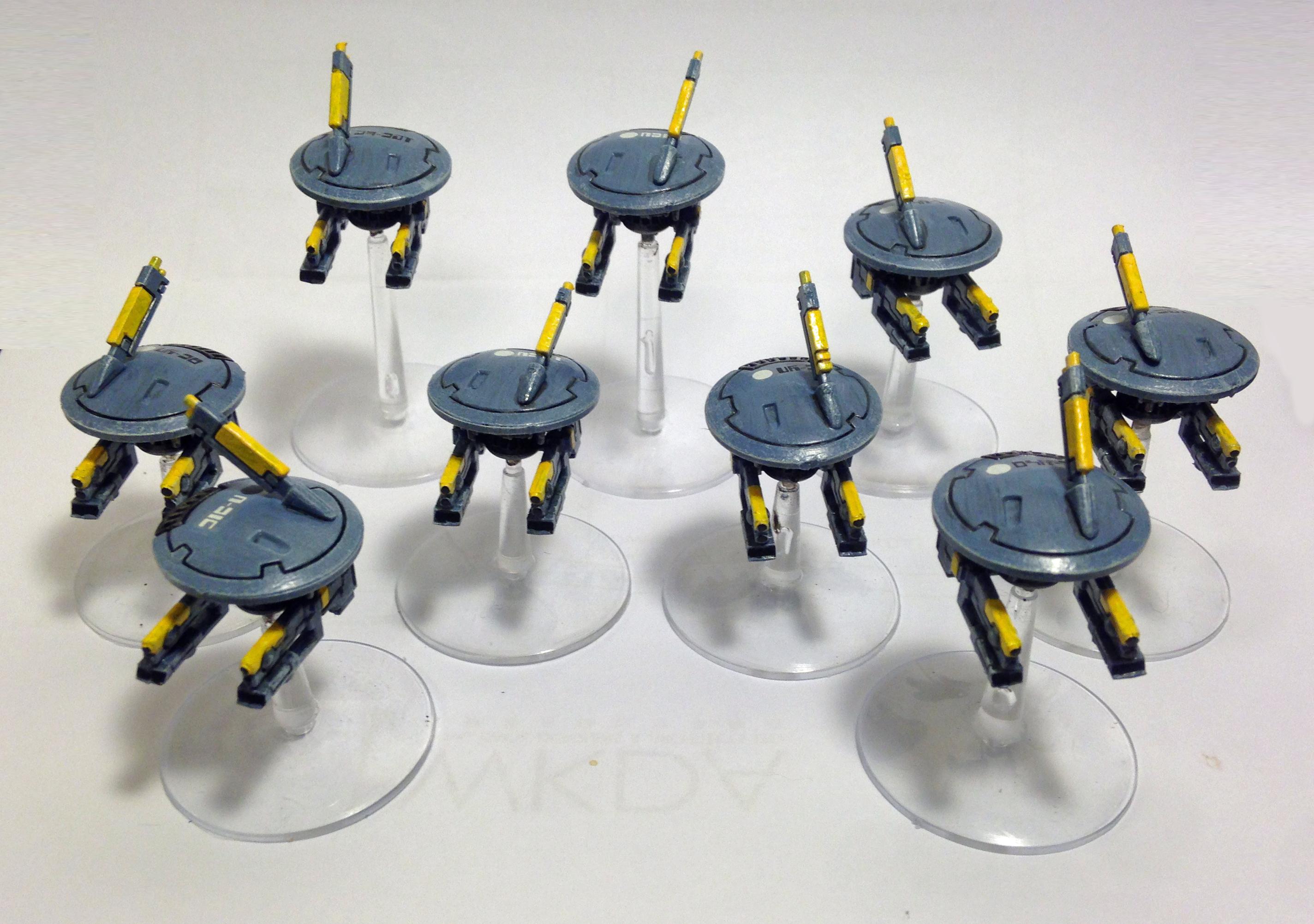 Drones, Gun Drones, Tau