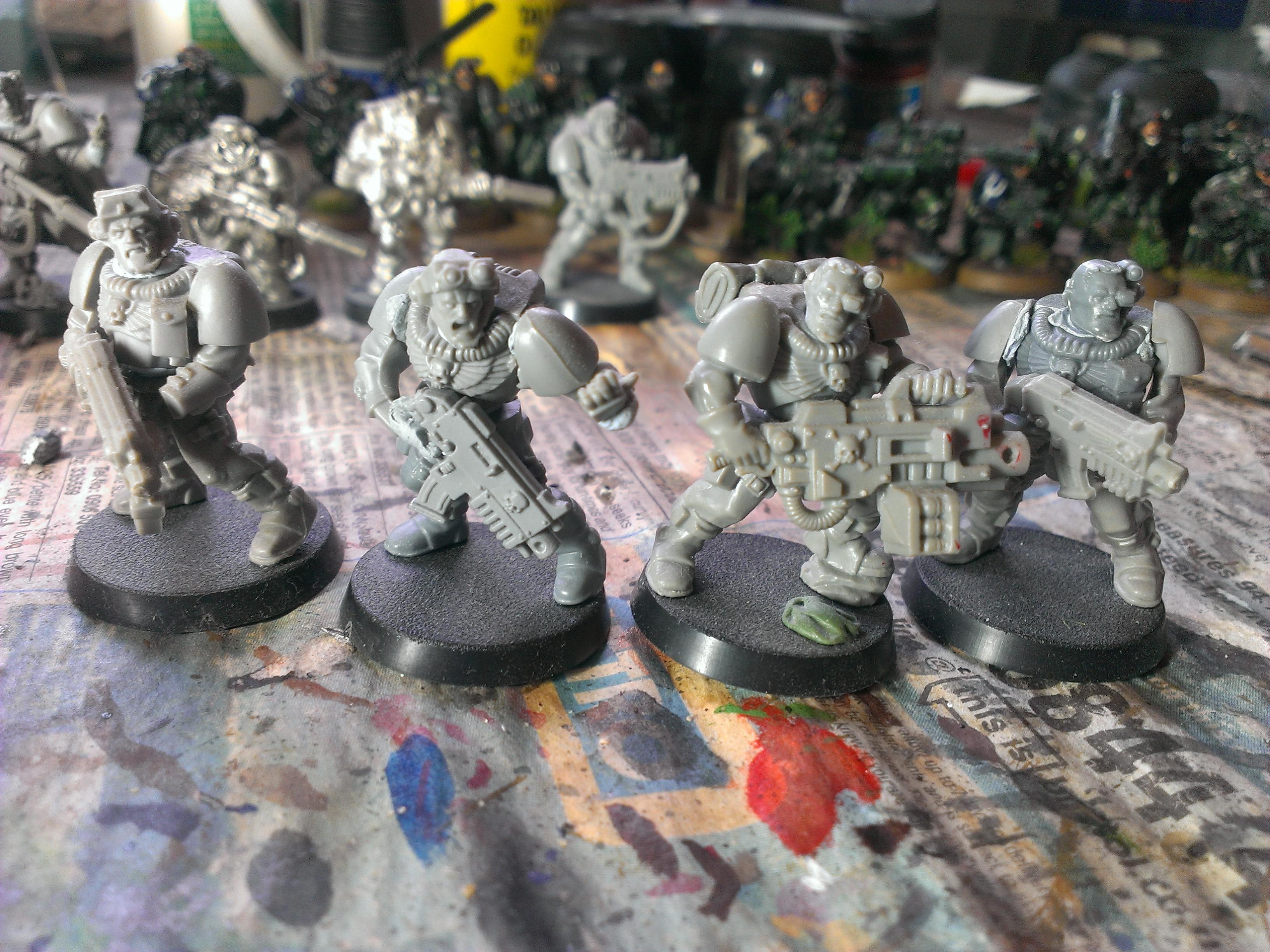 Scouts, Ultramarines, Work In Progress