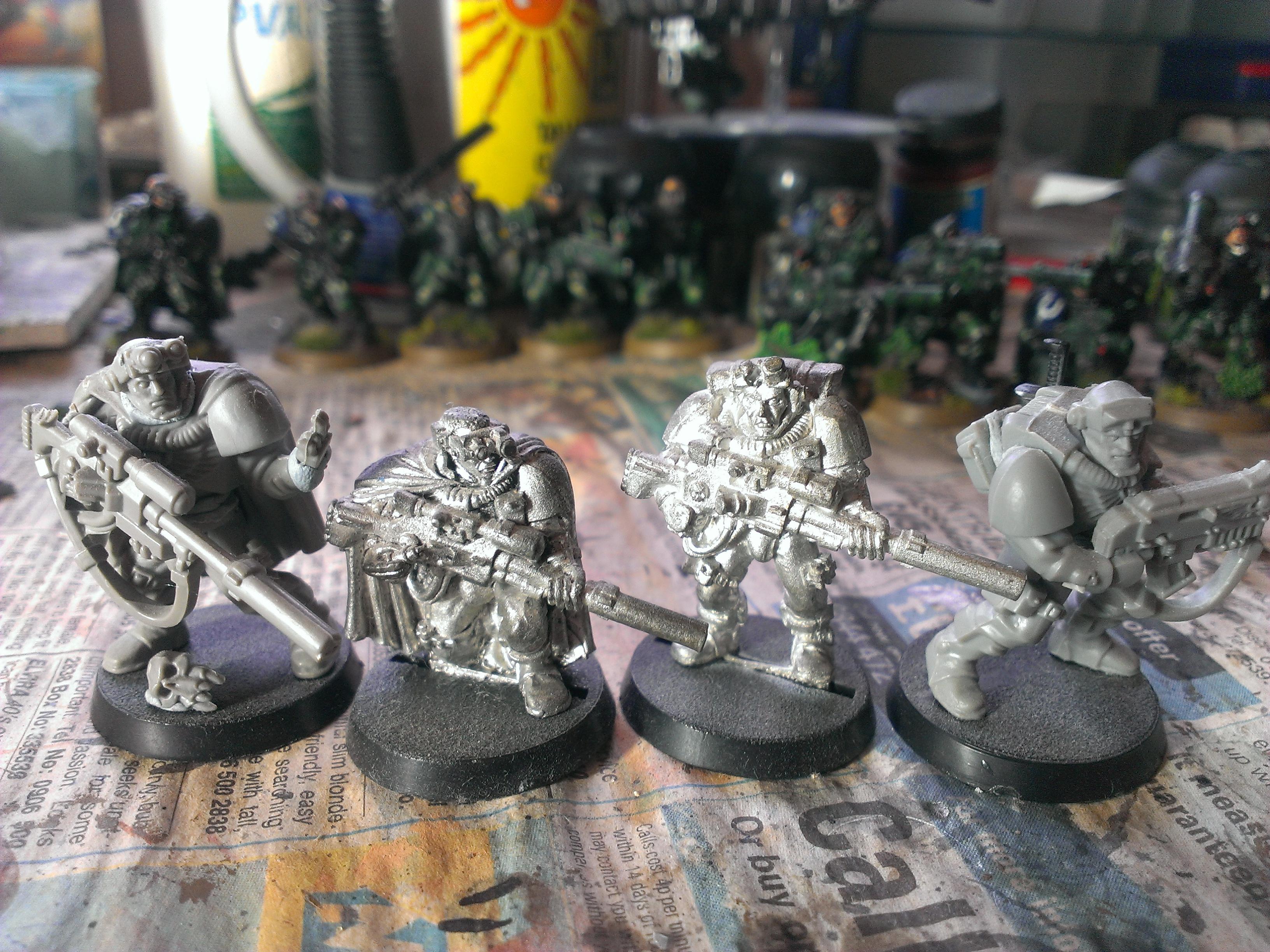 Scouts, Ultramarines, Work In Progress
