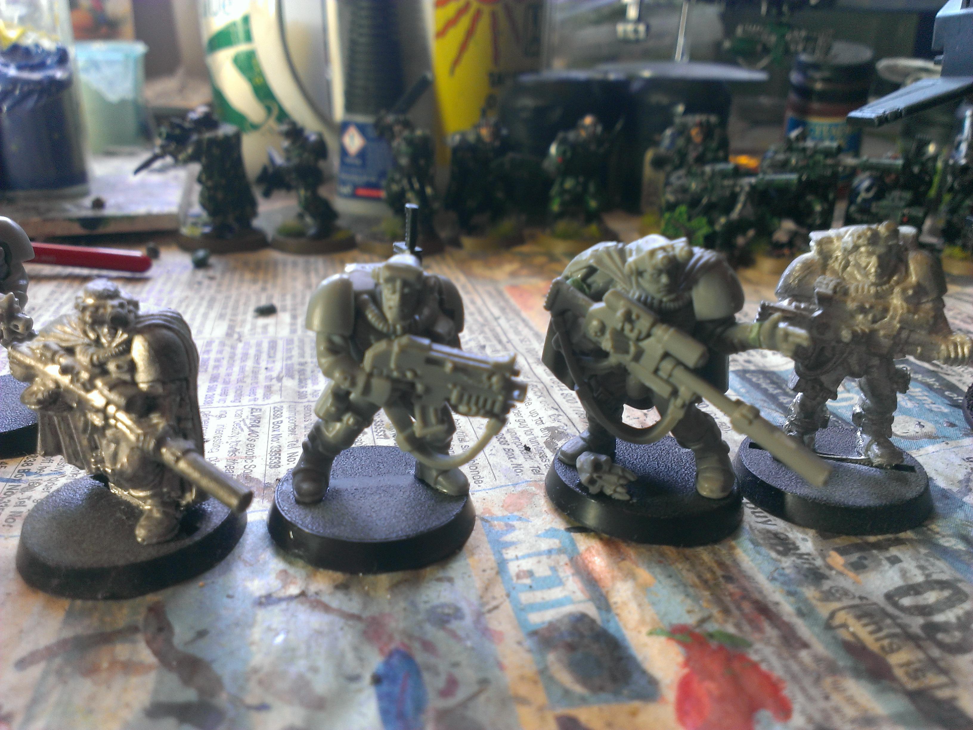 Scouts, Ultramarines, Work In Progress