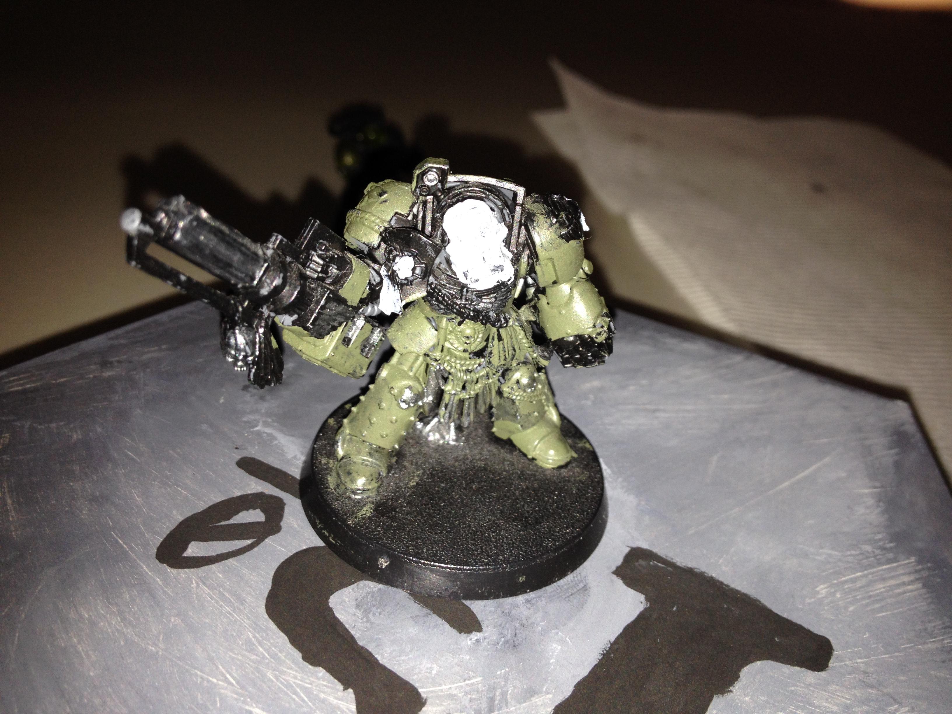 The First Mini I Painted. (Not bad all things considered)