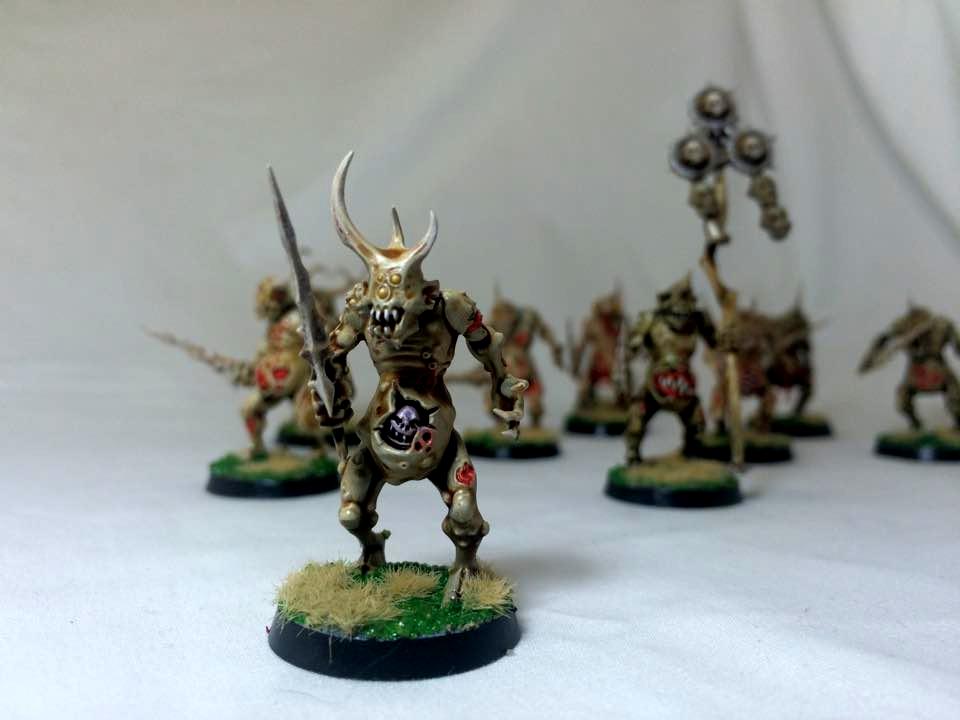 Chaos, Daemons, Nurgle, Plaguebearers