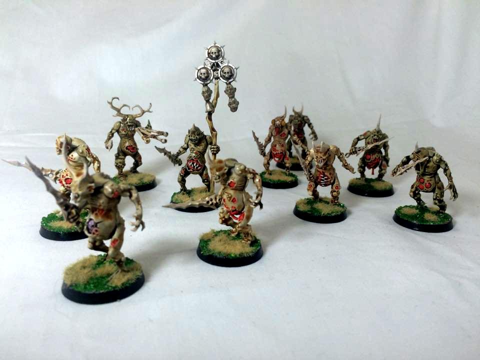 Chaos, Daemons, Nurgle, Plaguebearers