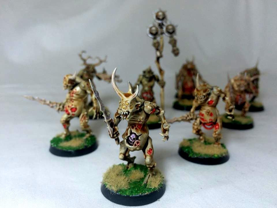 Chaos, Daemons, Nurgle, Plaguebearers