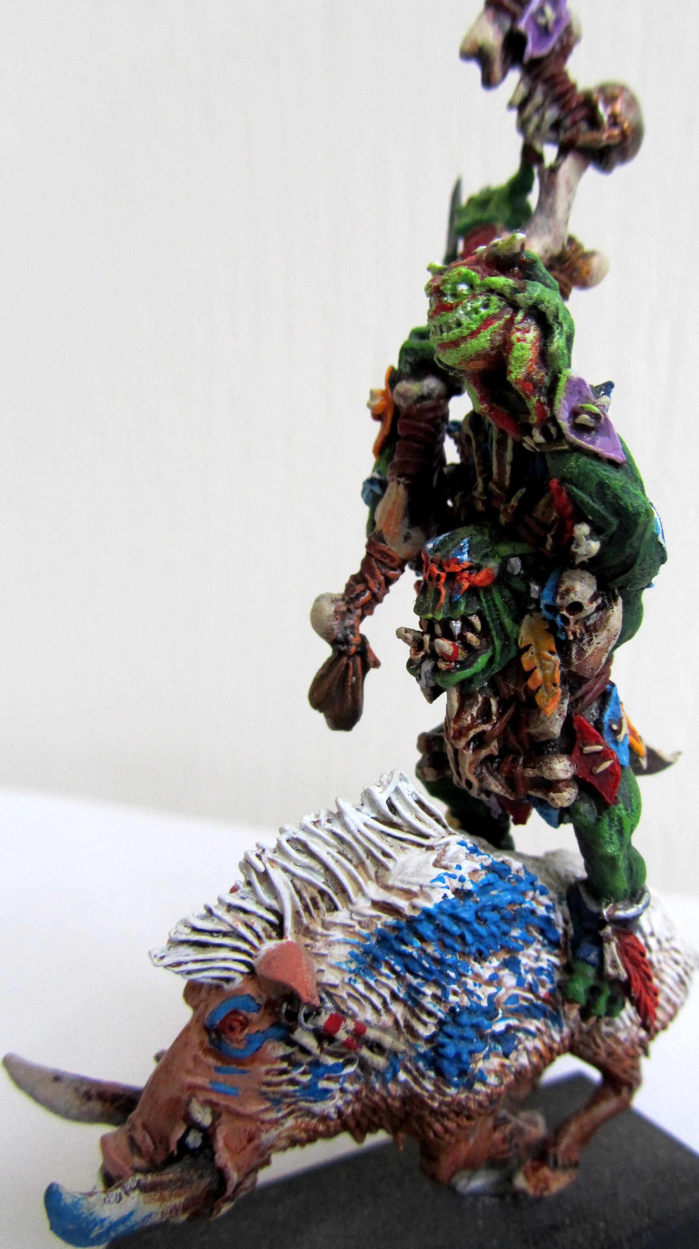 Boar, Great Shaman, Orcs, Savage, Tattoo, War Boar