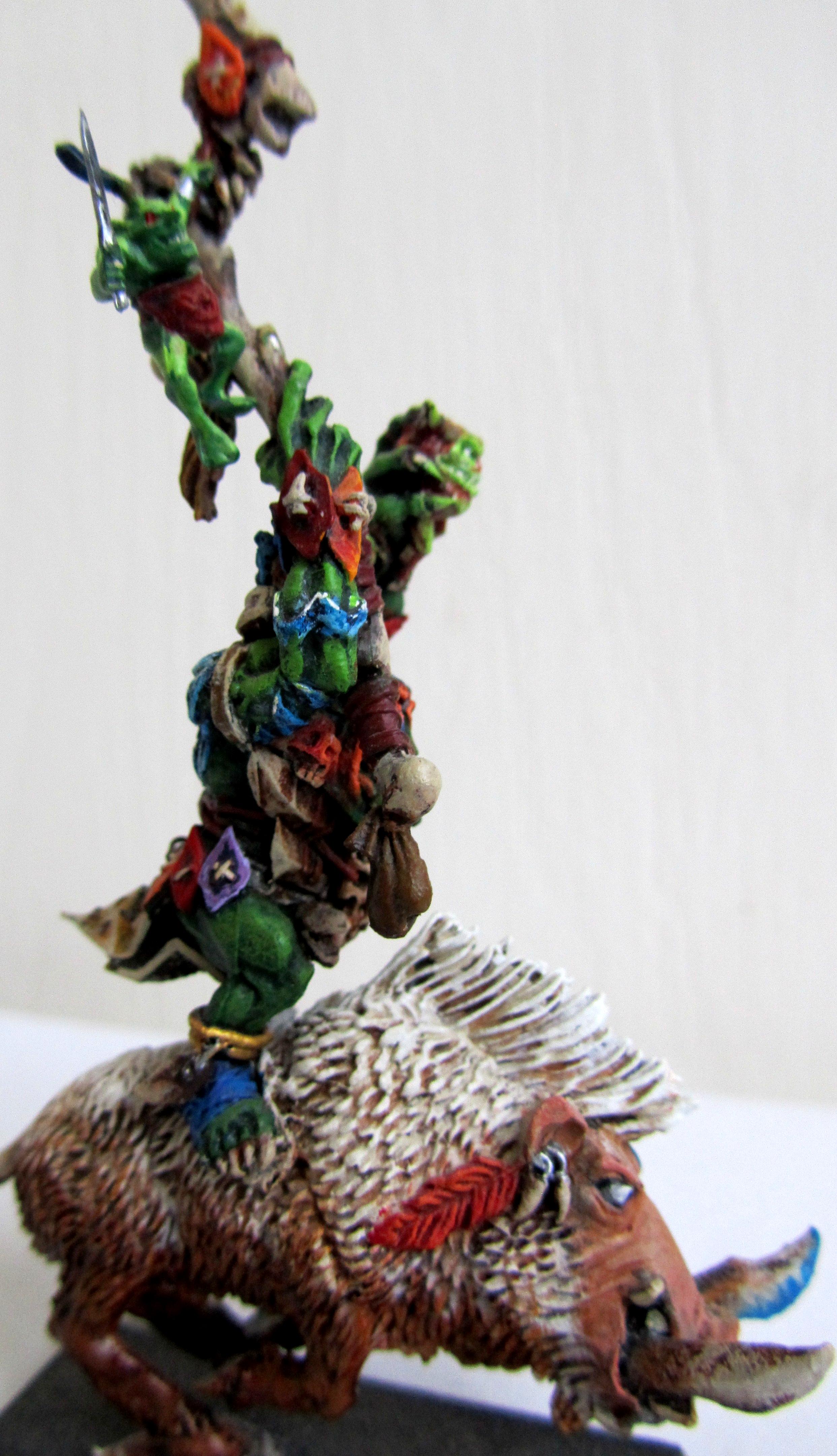 Boar, Great Shaman, Orcs, Savage, Tattoo, War Boar