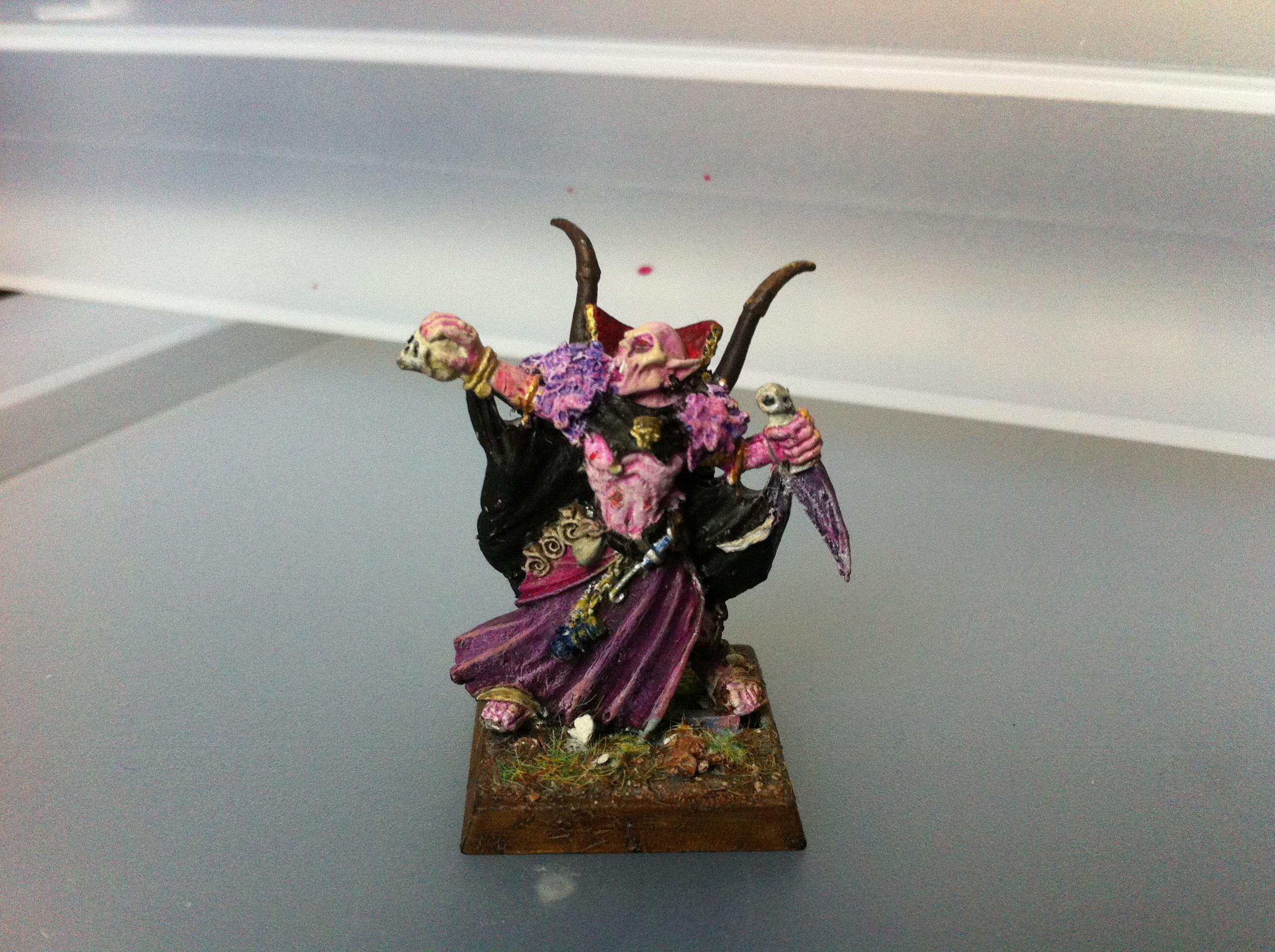 Chaos Sorerer, Necrarch Conversion, Sorcerer Of Slaanesh, Woc