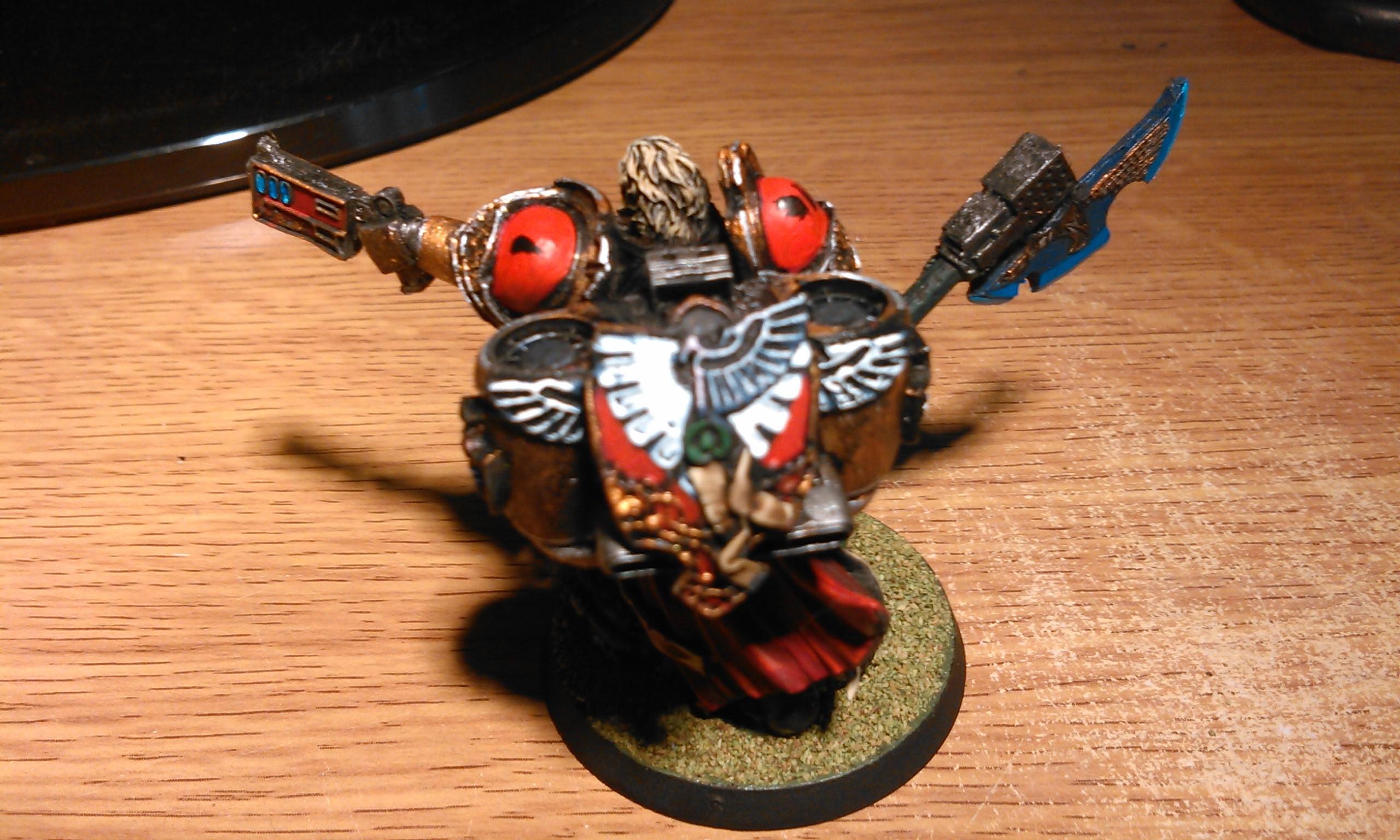Axe Mortalis, Blood Angels, Chapter Master, Dante, Inferno Pistol, Scibor, Space Marines