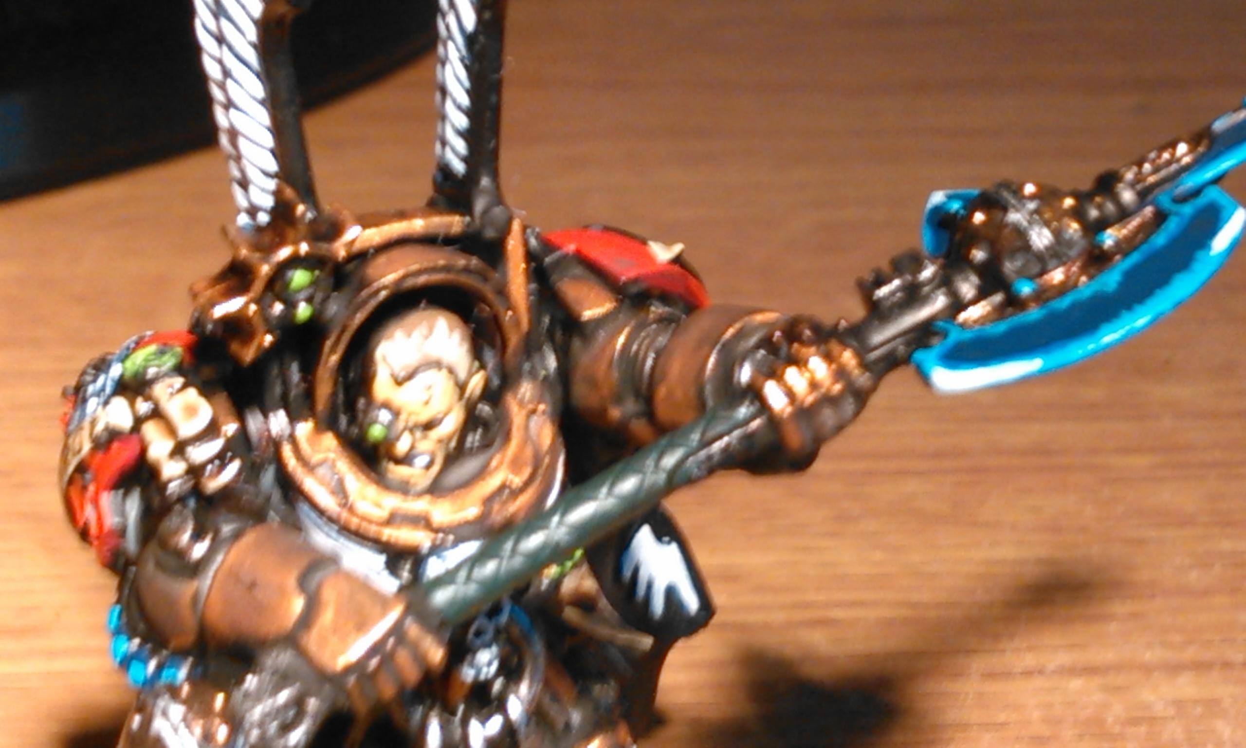 Blood Angels, Captain, Deathwing, Space Marines, Terminator Armor