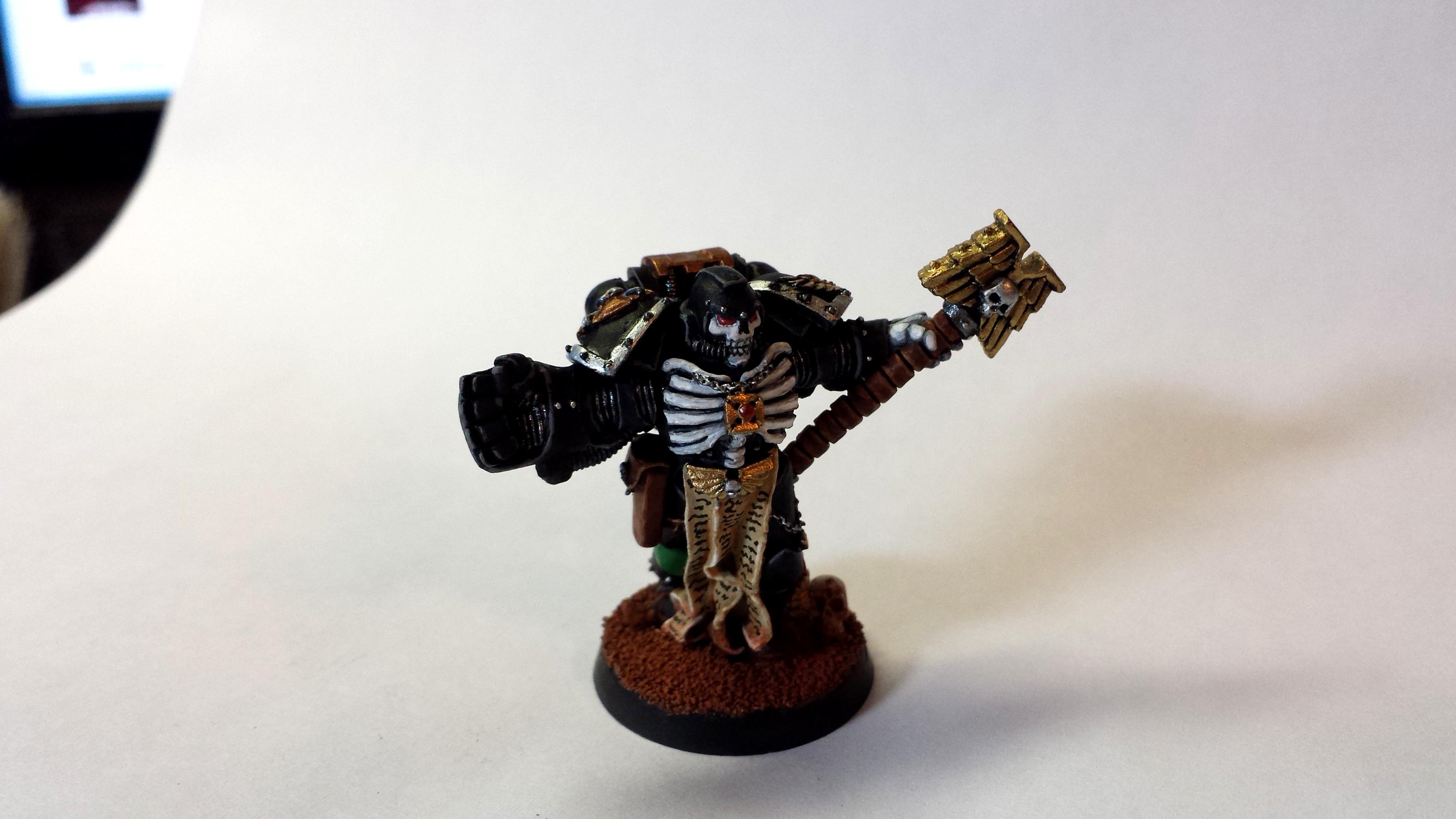 Chaplain, Headquarters, Pa, Power Armor, Sicksix, Silver Skulls, Space Marines