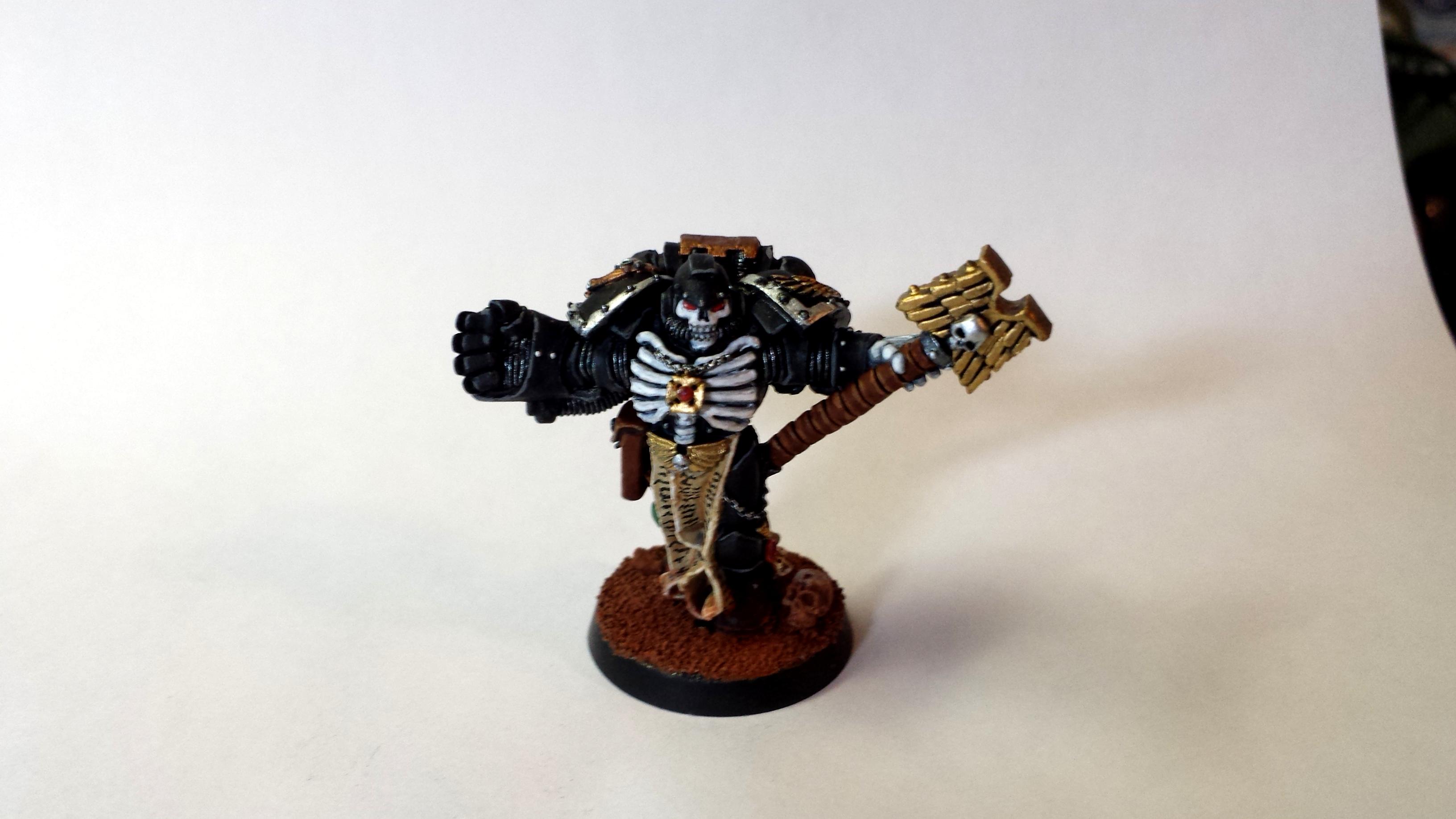 Chaplain, Headquarters, Pa, Power Armor, Sicksix, Silver Skulls, Space Marines