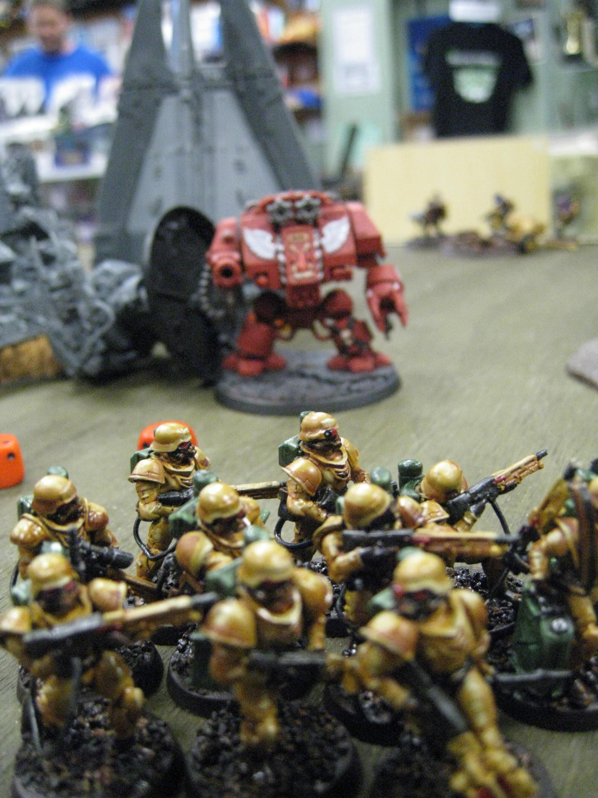 Astra Militarum, Imperial Guard, Scions, Storm Troopers, Tallarn Desert Raiders