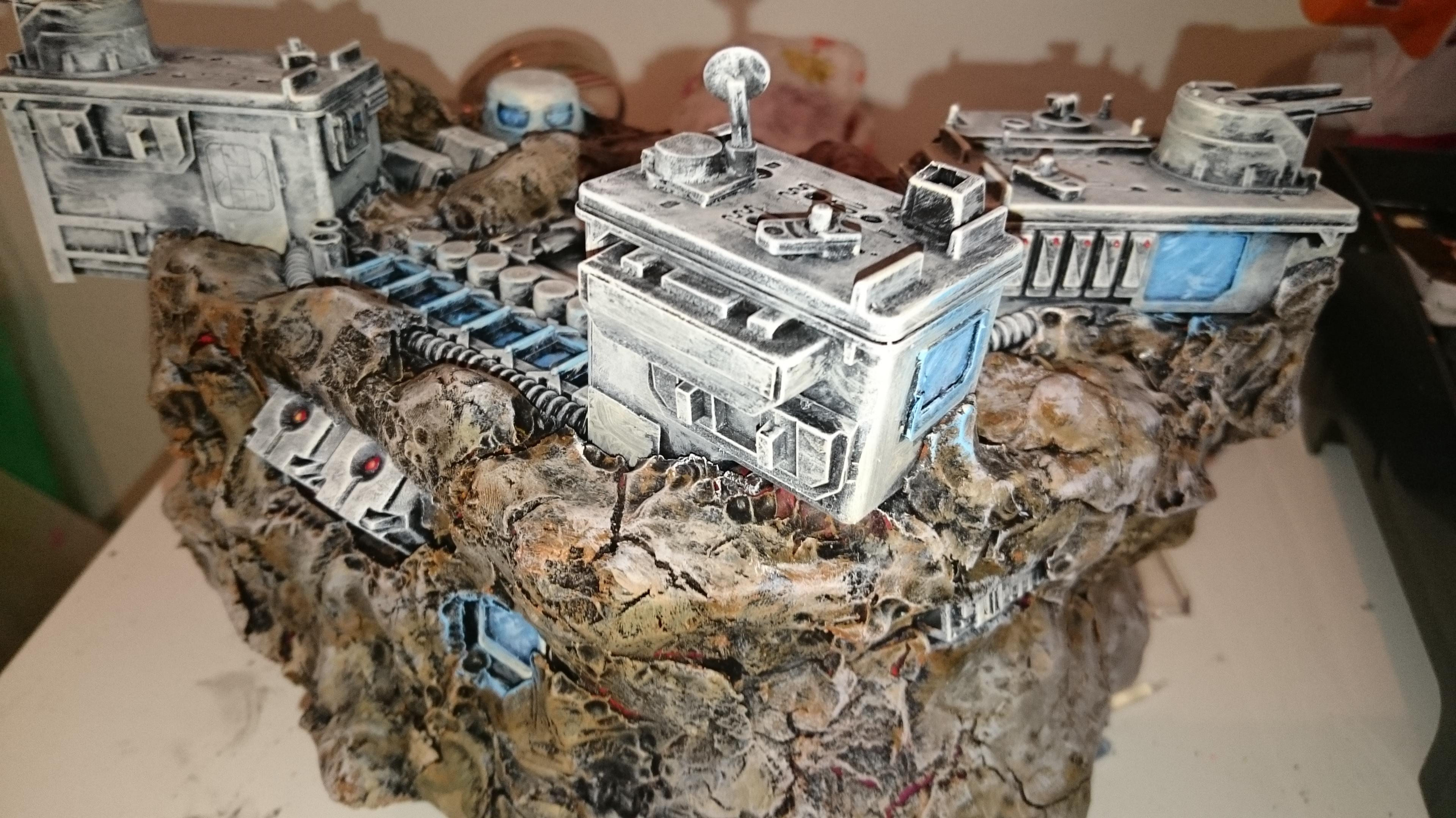 Base colour spot test