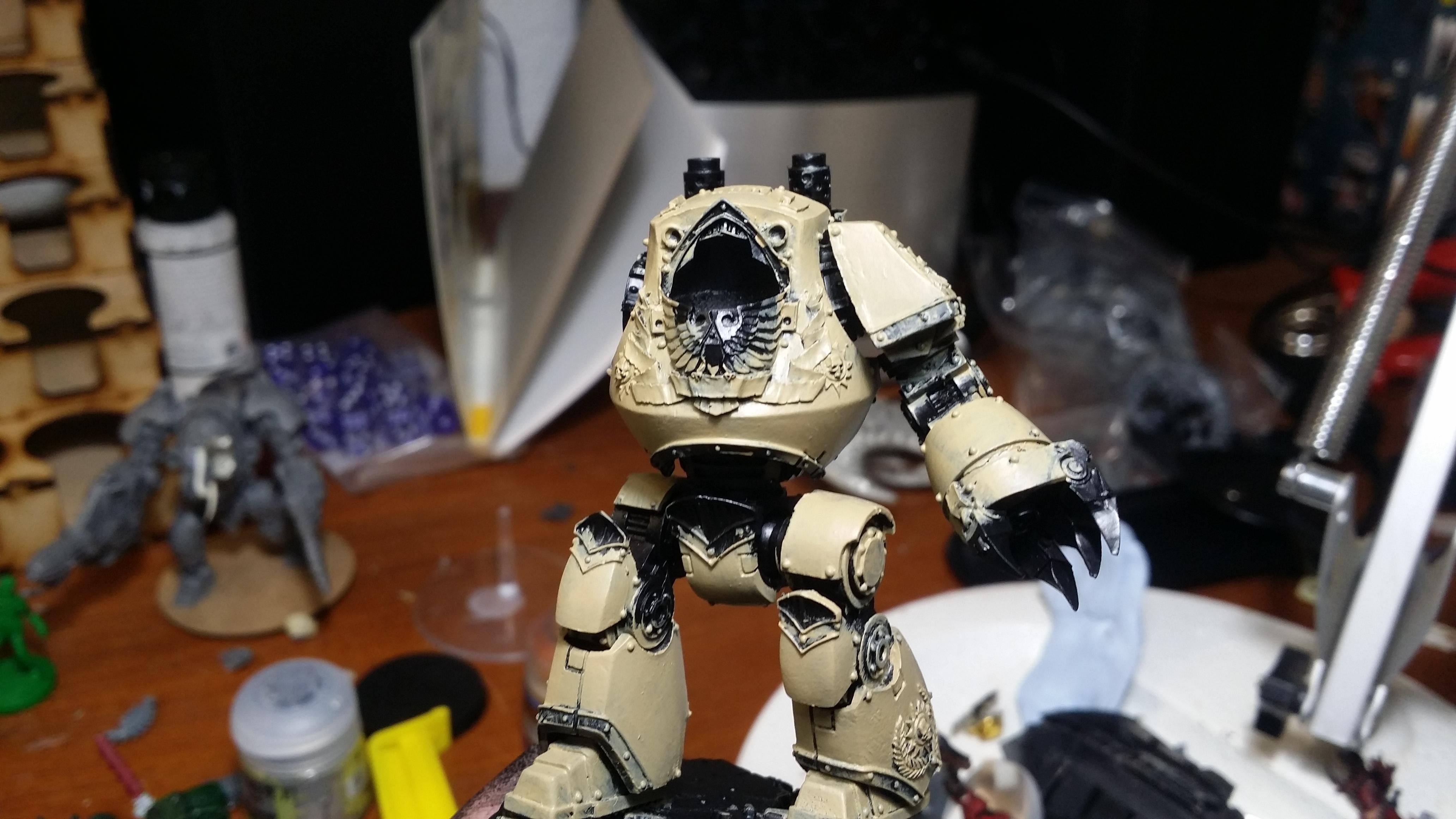 Deathwing Contemptor WIP 1