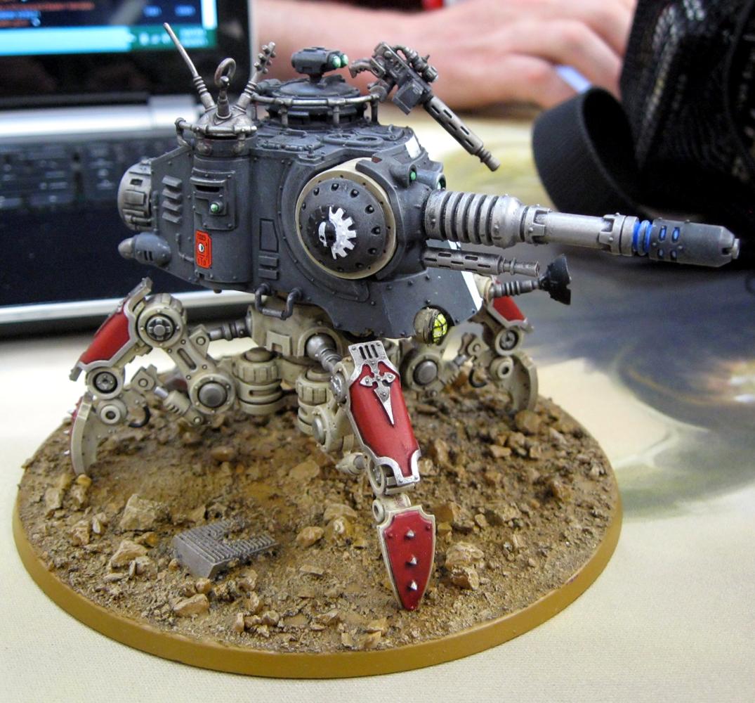 Ad Mech, Adeptus Mechanicus, Dirt, Grey, Laser, Mechanicus, Mechanicus Skitarii, Onager, Skitarii, Vehicle, Walker