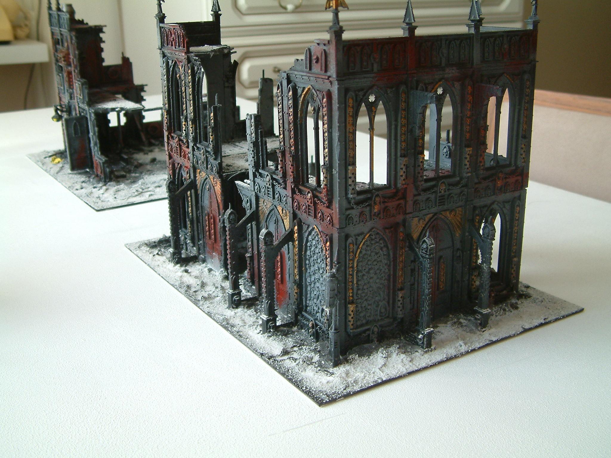 Cities Of Death, City, Ruins, Snow, Warhammer 40,000