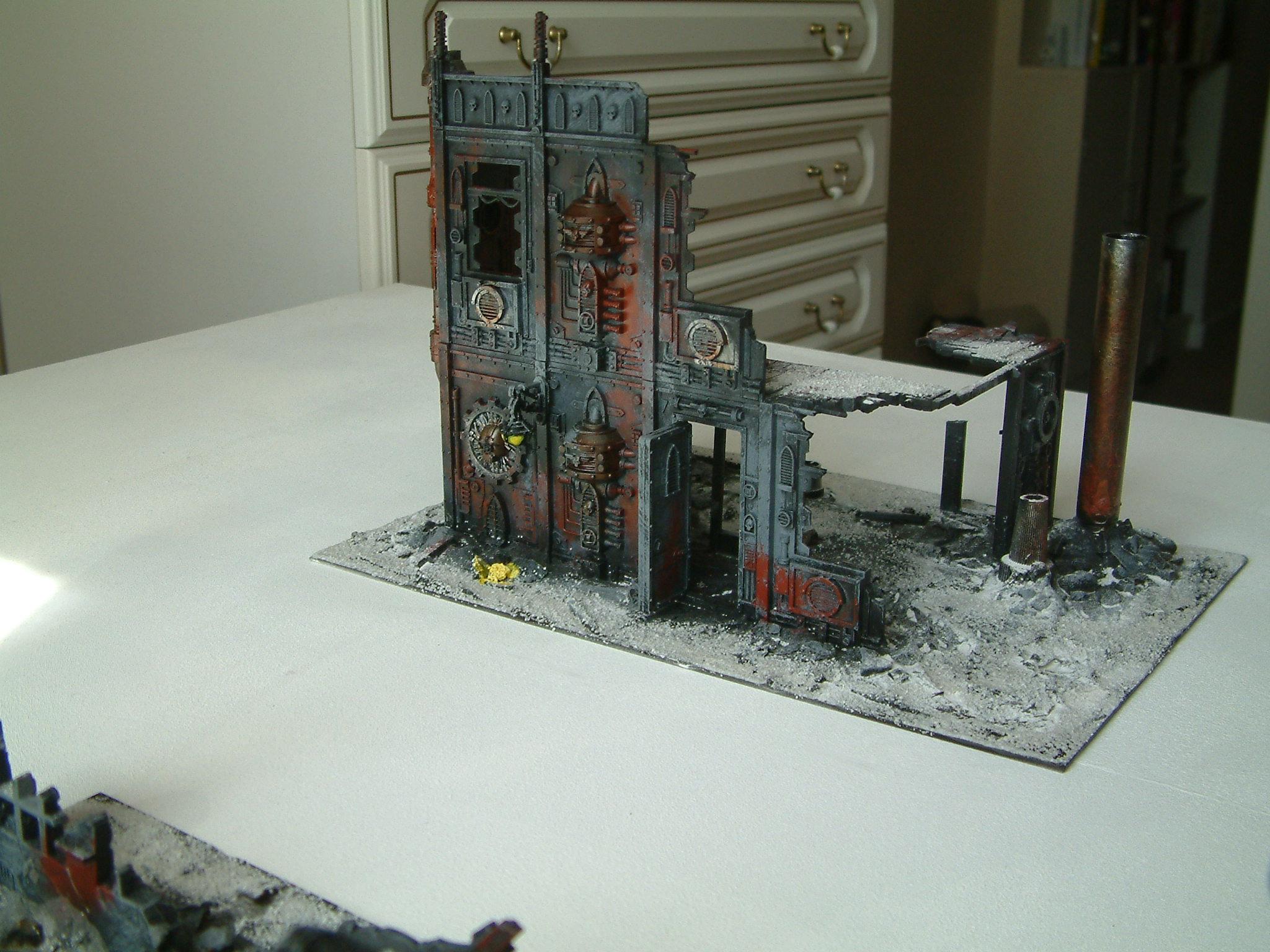 Cities Of Death, City, Ruins, Snow, Warhammer 40,000