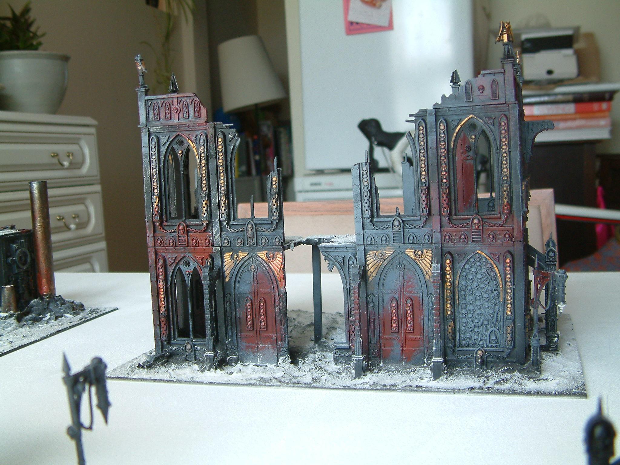 Cities Of Death, City, Ruins, Snow, Warhammer 40,000