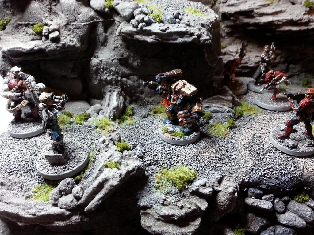 Battlezones, Board, Deadzone, Forge Fathers, Rebs, Scenery Mantic, Steel Ancestor