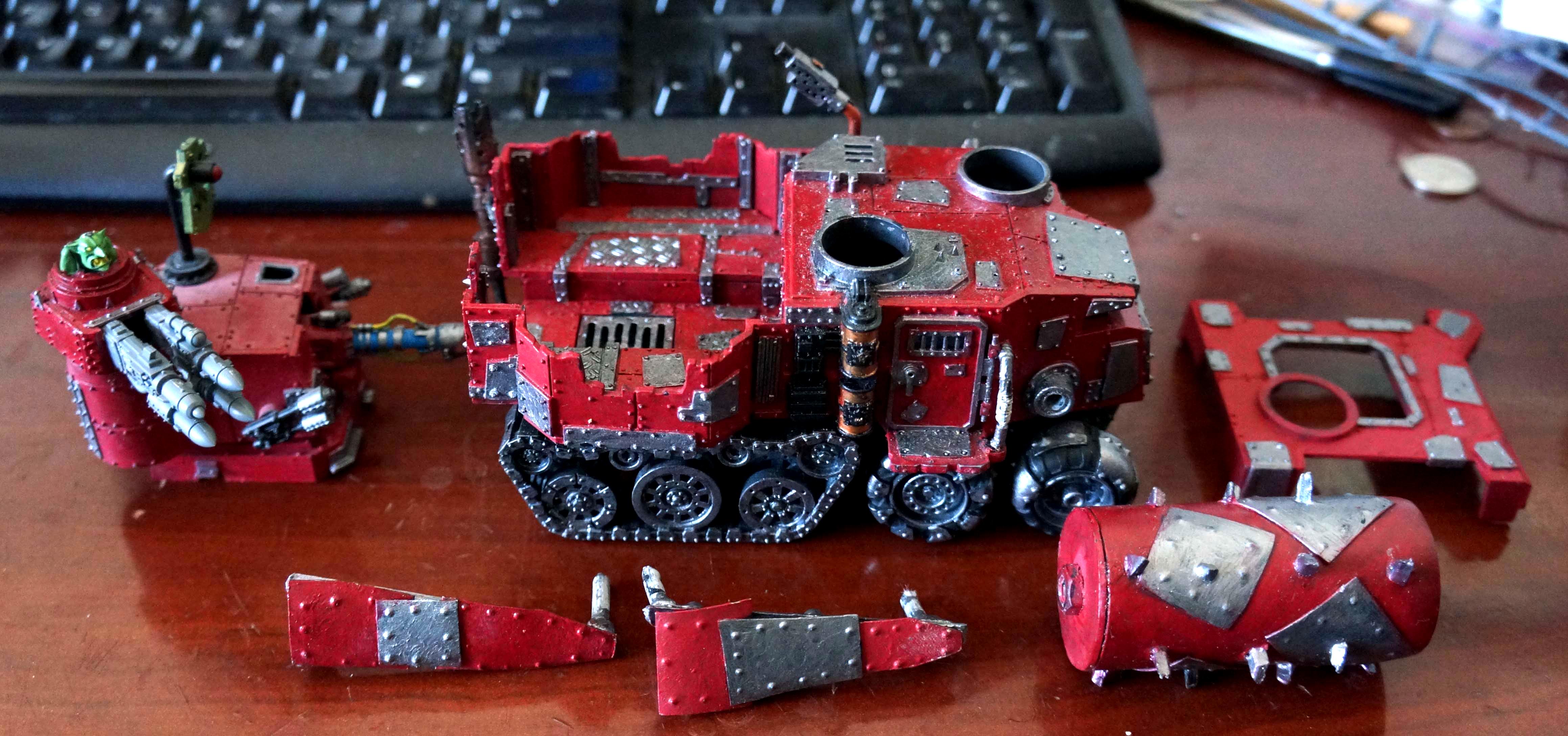 red battlewagon