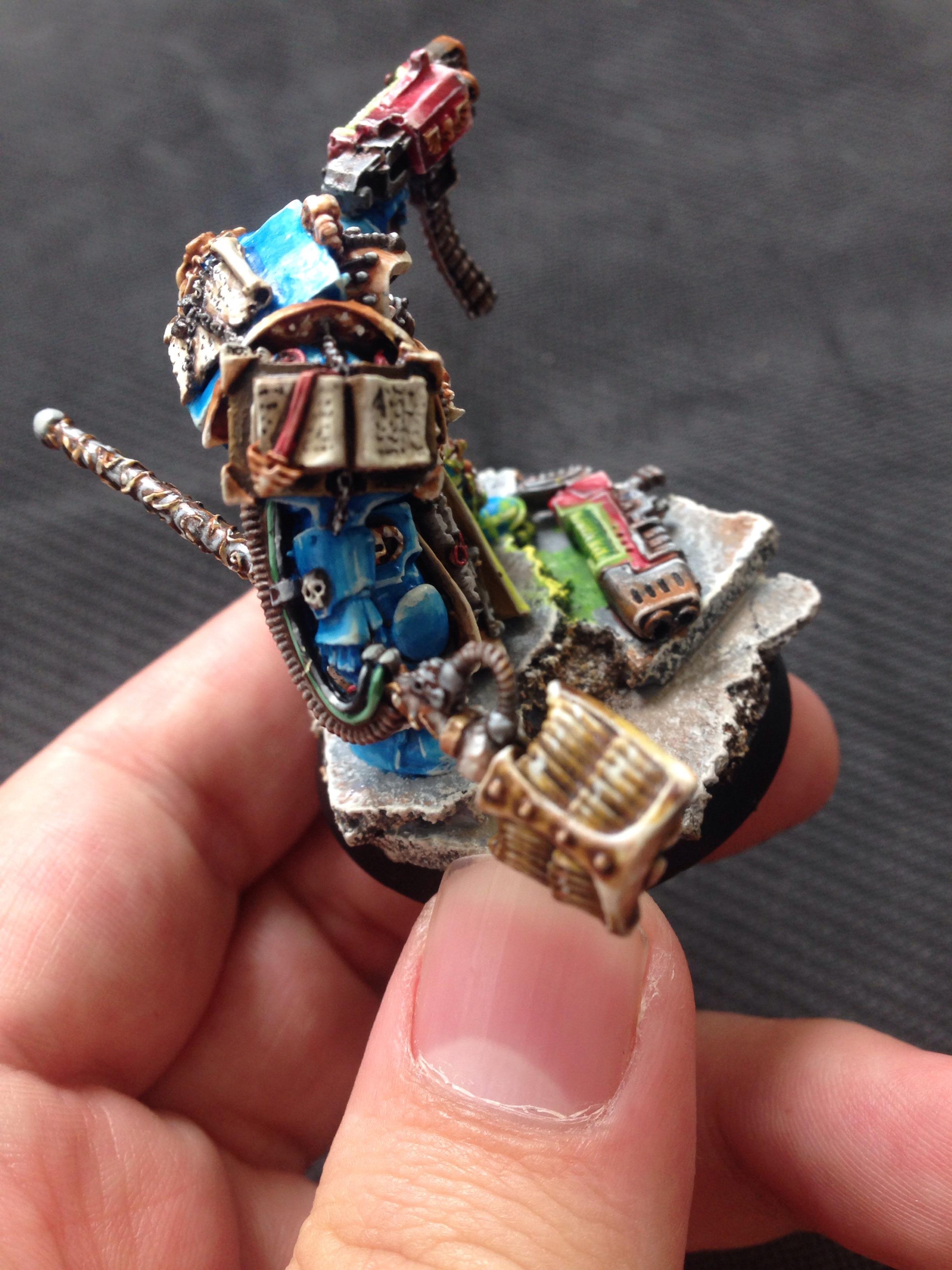 Commision, Librarian, Space Marines, Terminator Armor