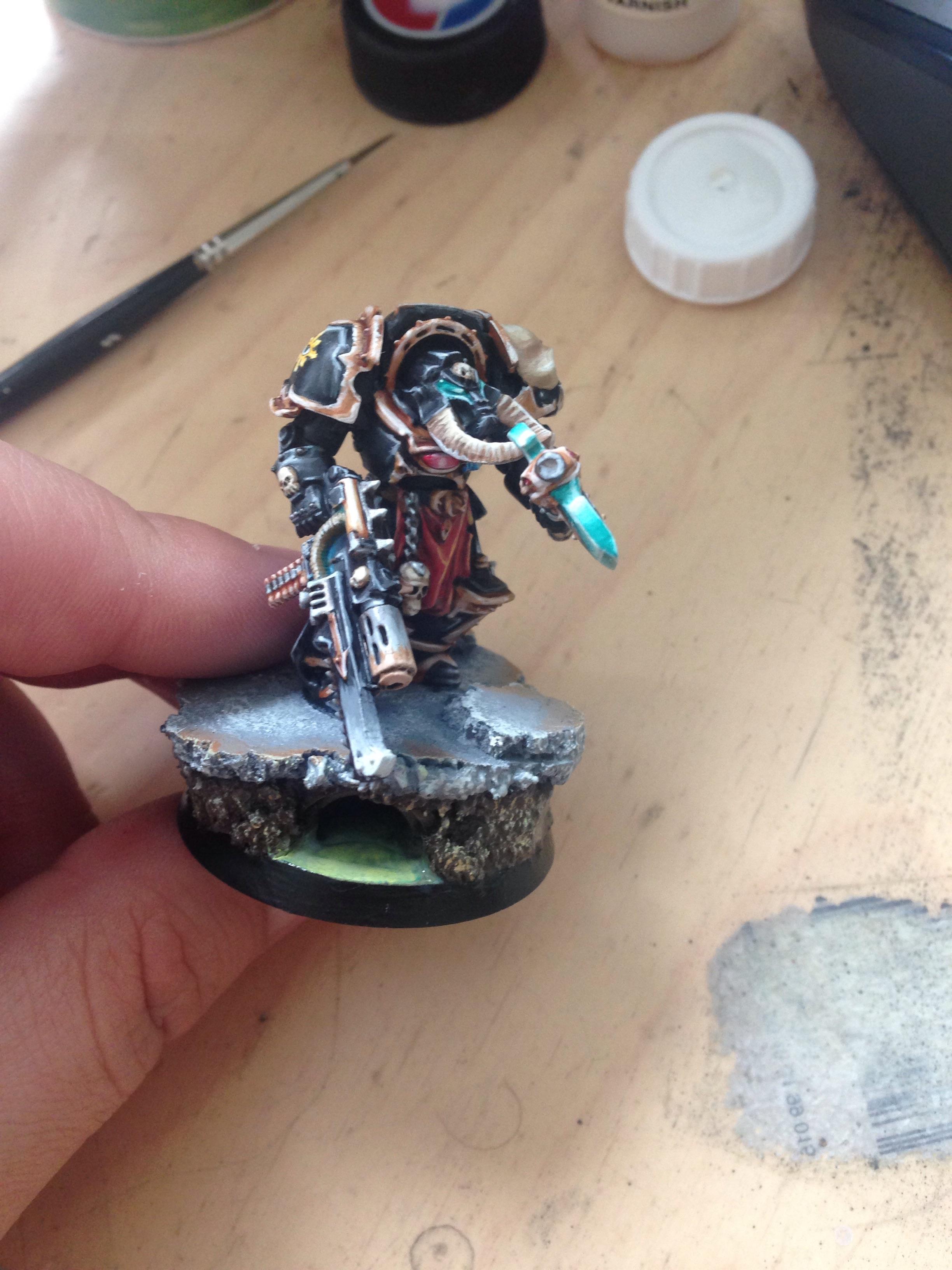 Black Legion, Chaos Space Marines, Commision, Terminator Armor