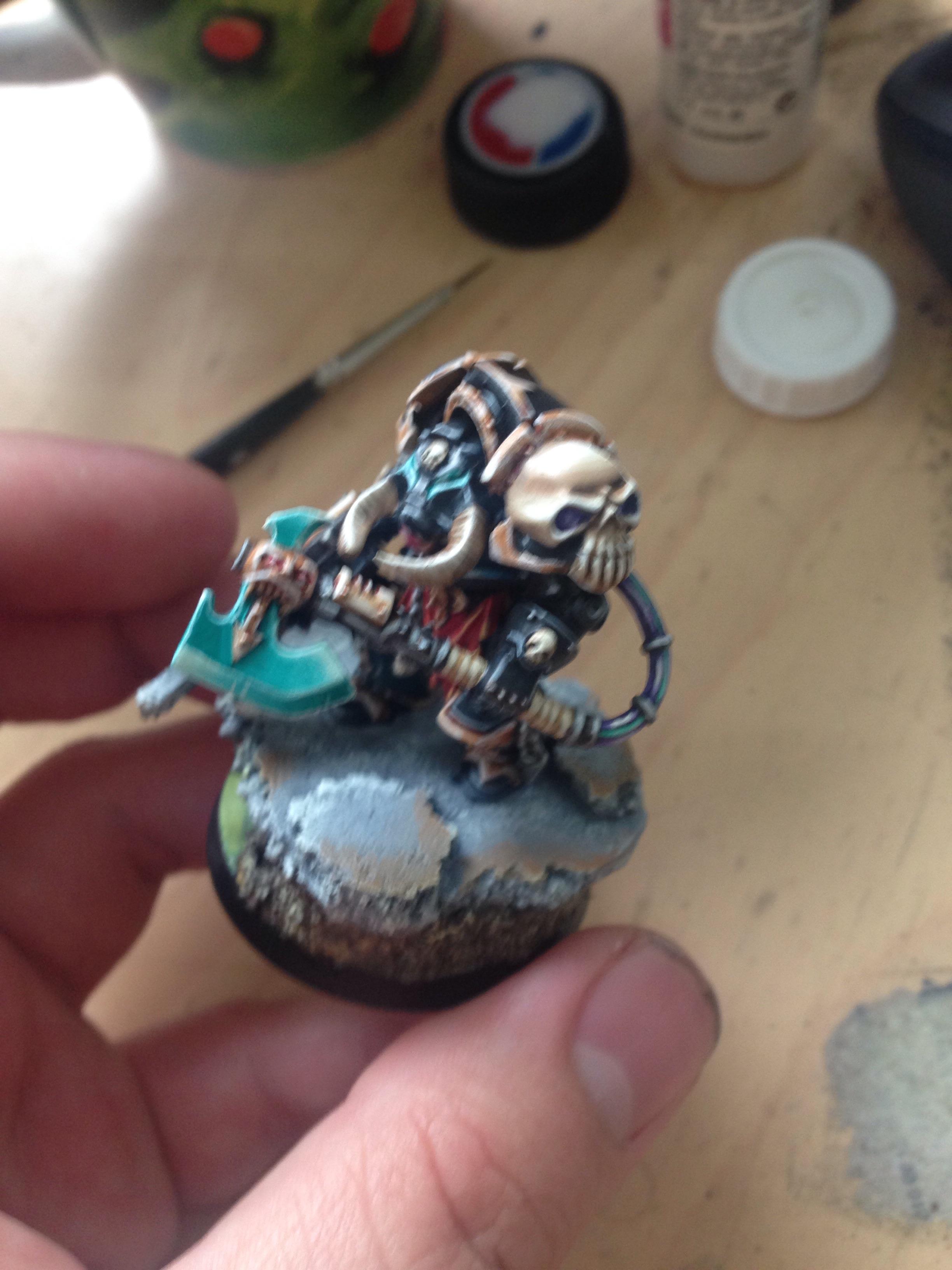 Black Legion, Chaos Space Marines, Commision, Terminator Armor