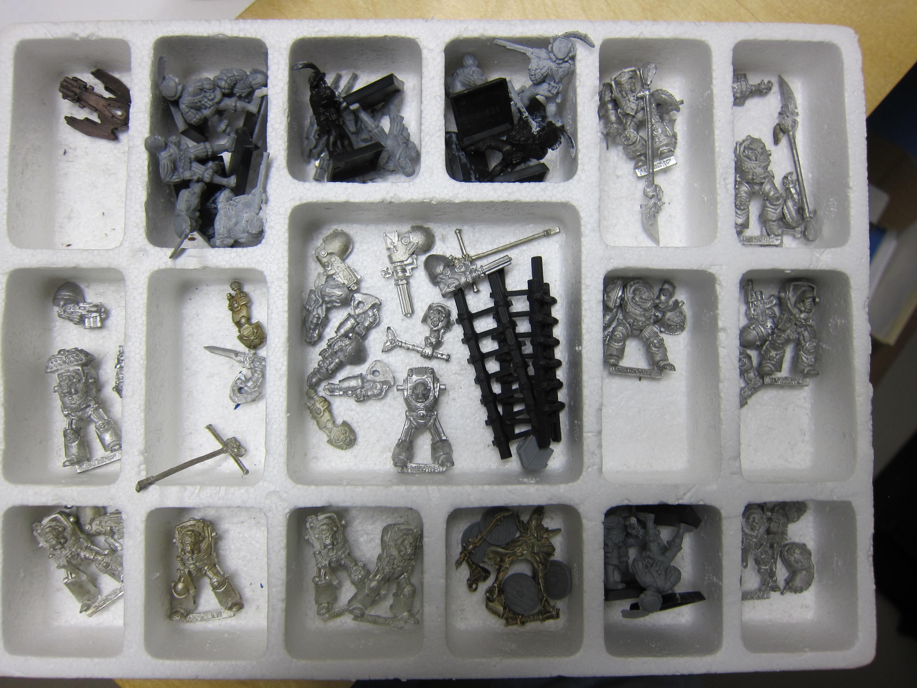 Grey Knights, Terminator Armor, Work In Progress