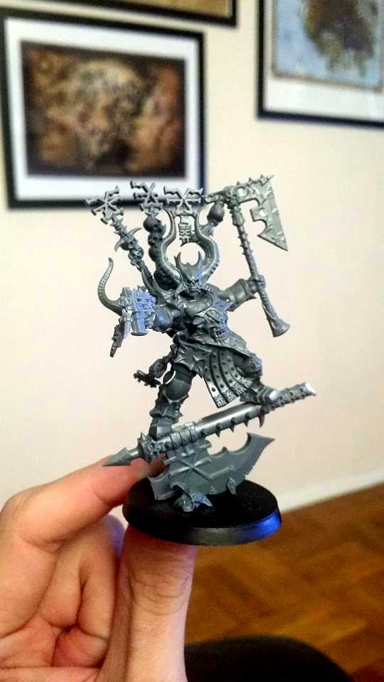 Chaos Lord, Chaos Space Marines, Daemonkin, Khorne, Warhammer 40,000