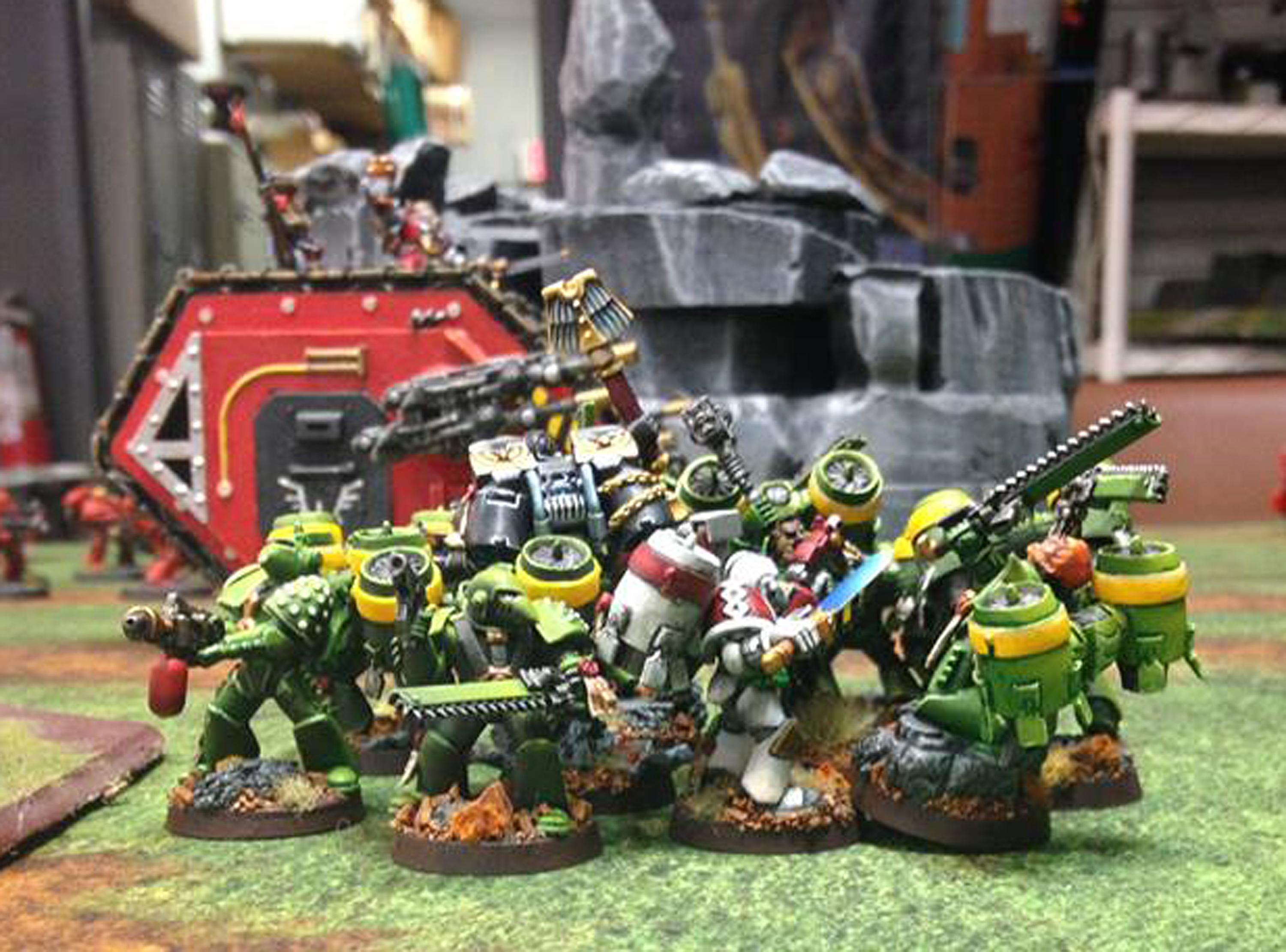 Battle Report, Blood Angels, Mantis Warriors, Warhammer 40,000